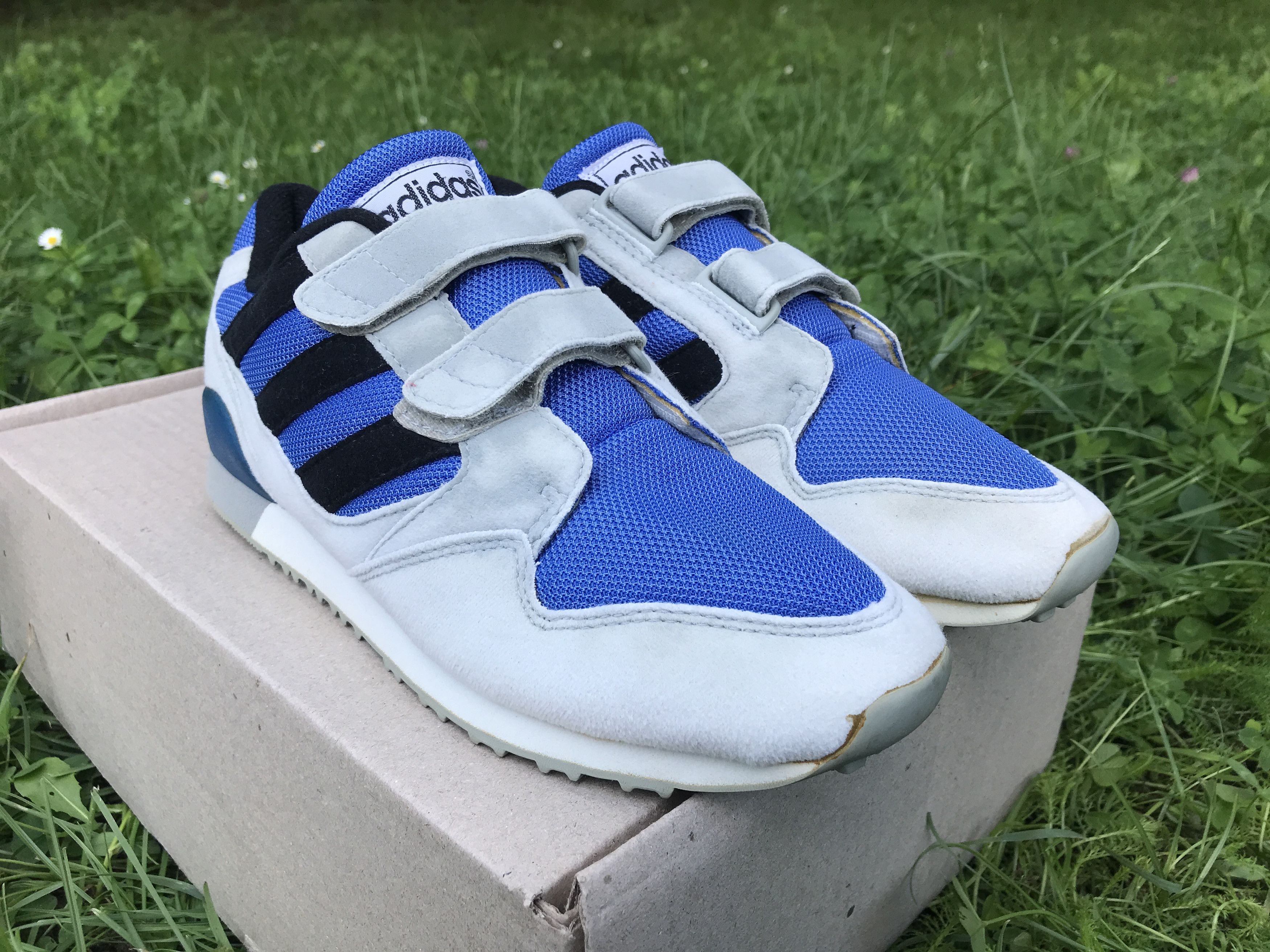 Adidas Vintage Adidas Women Sneakers 1995 Size US5(37.5) Blue Gray Size US 5 / IT 35 - 17 Thumbnail