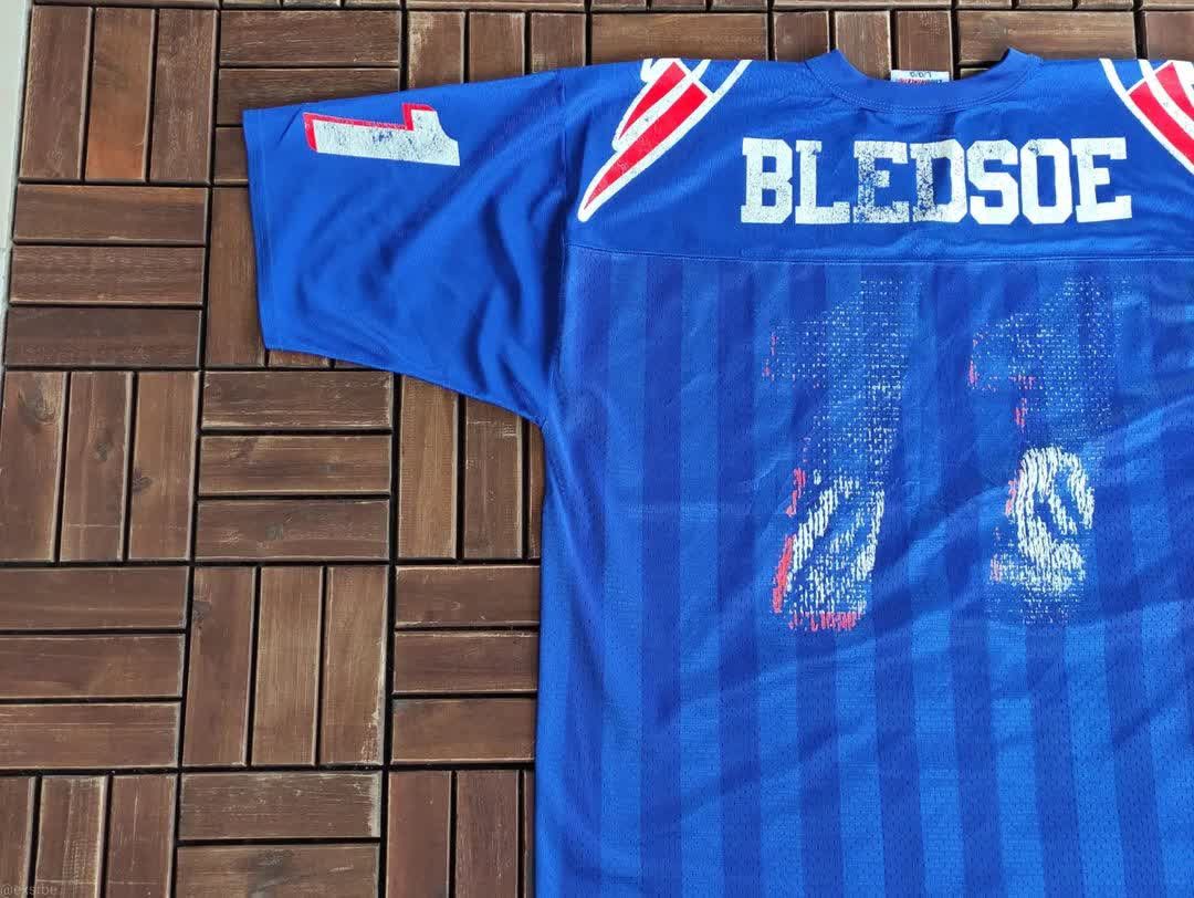 Logo Athletic Logo athletic Patriots Bledsoe vintage Jersey Size US L / EU 52-54 / 3 - 9 Thumbnail