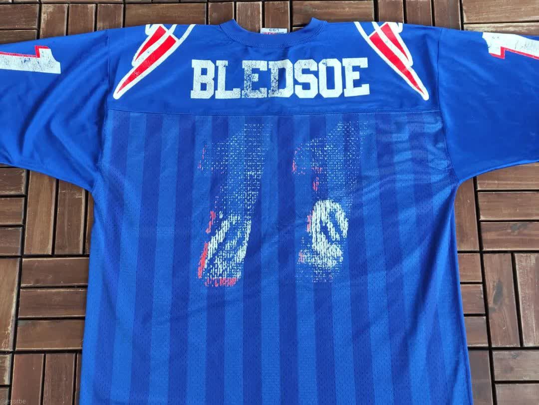 Logo Athletic Logo athletic Patriots Bledsoe vintage Jersey Size US L / EU 52-54 / 3 - 4 Thumbnail