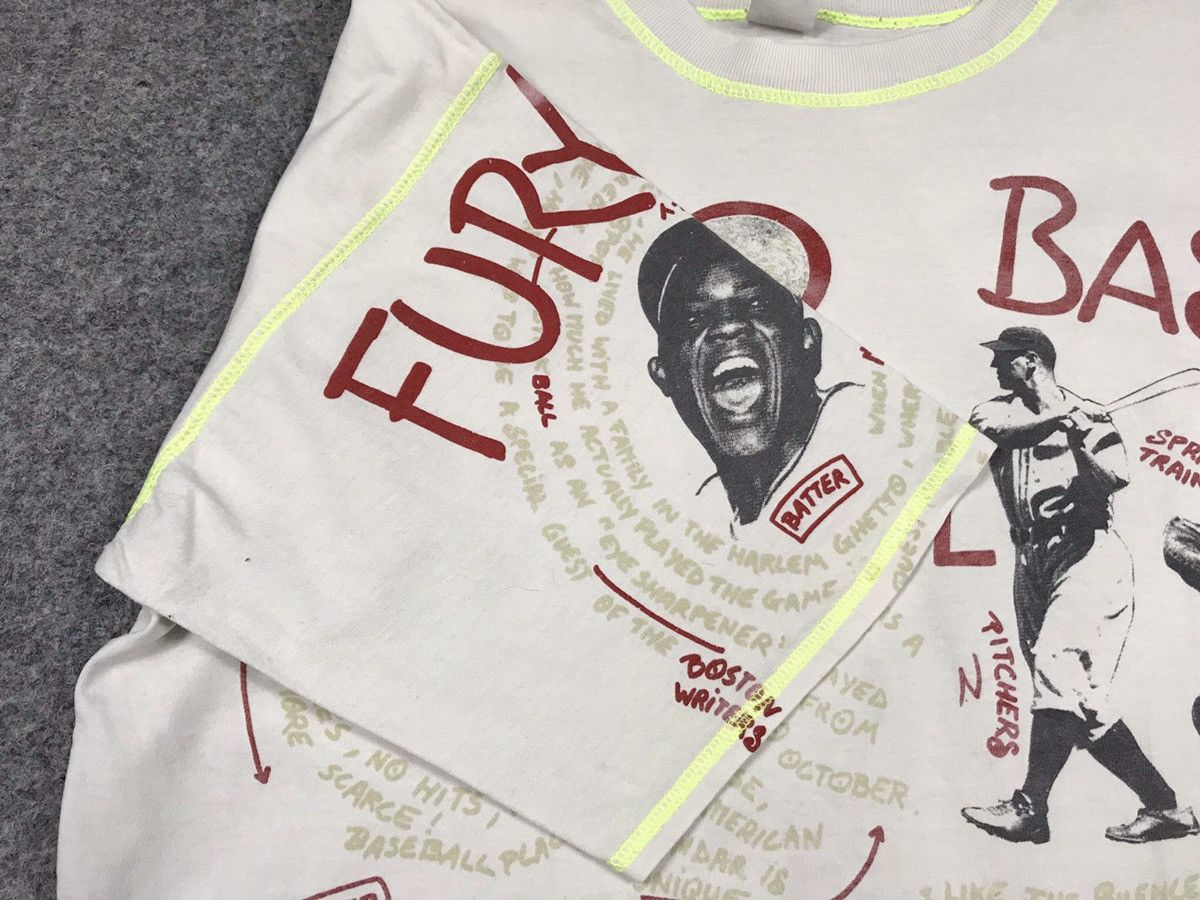 Vintage FURYO BASEBALL PRINTED T-SHIRT Size US L / EU 52-54 / 3 - 8 Thumbnail
