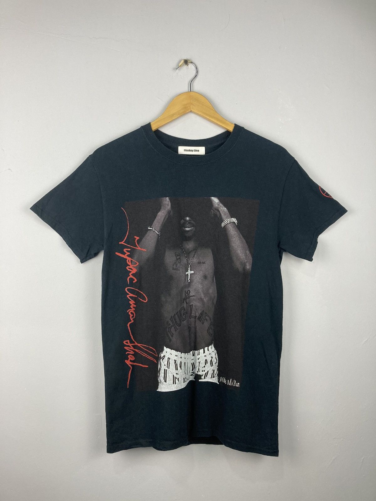 monkey time Monkey Time 2017 TUPAC SHAKUR TRUST NOBODY TEE Size US S / EU 44-46 / 1 - 2 Thumbnail