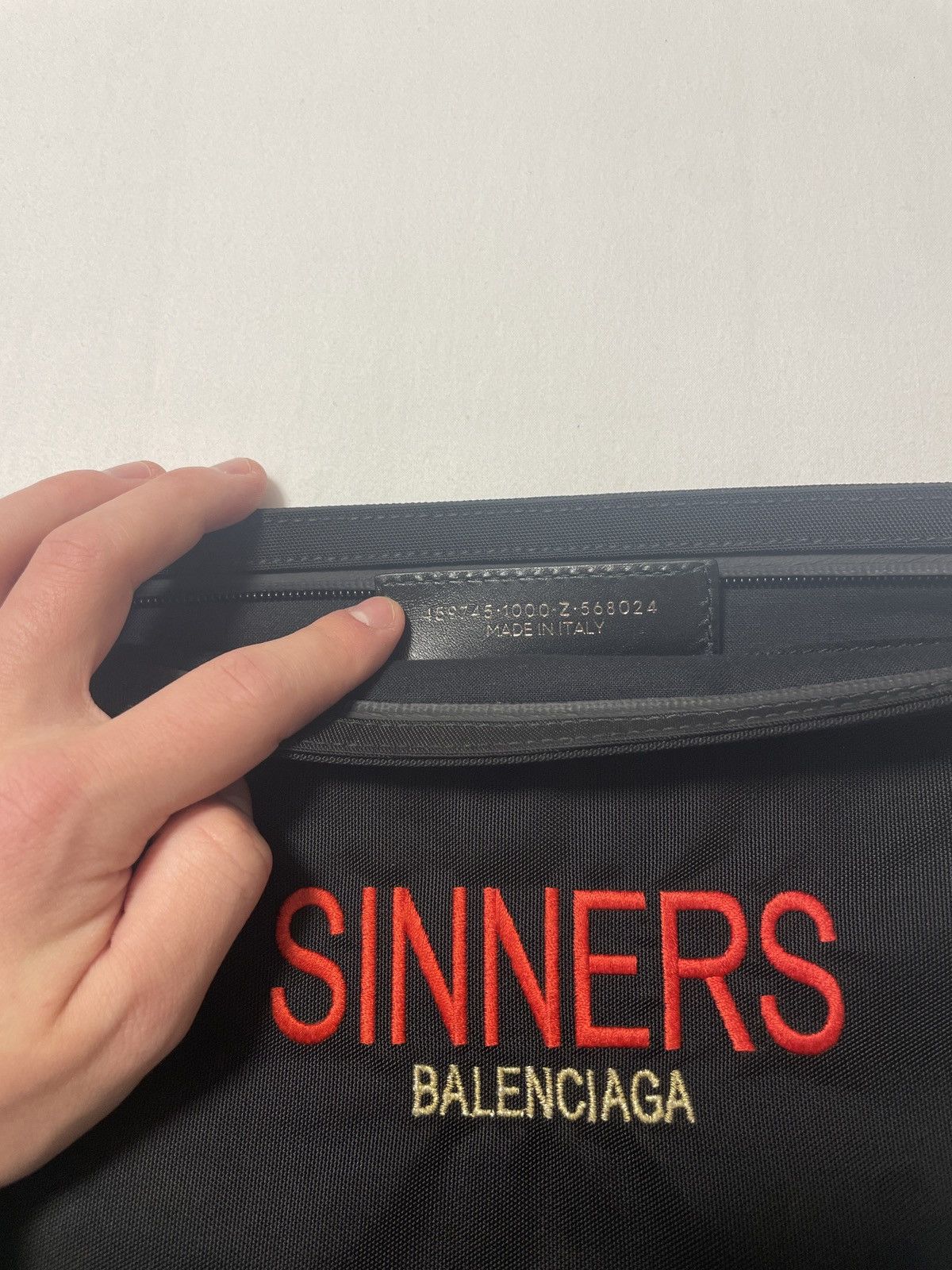 Balenciaga sinners pouch on sale