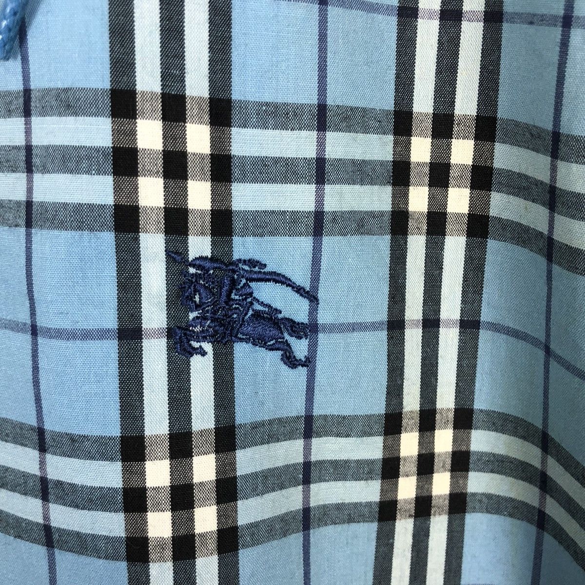 Burberry × Vintage BURBERRY LONDON BLUE LABEL NOVA CHECK HOODIE JACKET Size US M / EU 48-50 / 2 - 7 Thumbnail