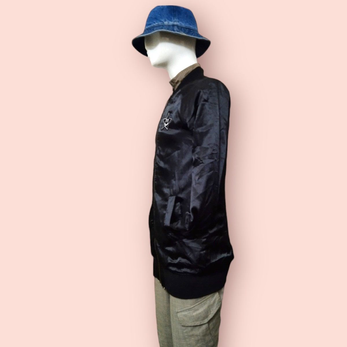 Japanese Brand WORLD WIDE LOVE! REVERSIBLE LONG BOMBER/SHERPA JACKET Size M / US 6-8 / IT 42-44 - 13 Thumbnail