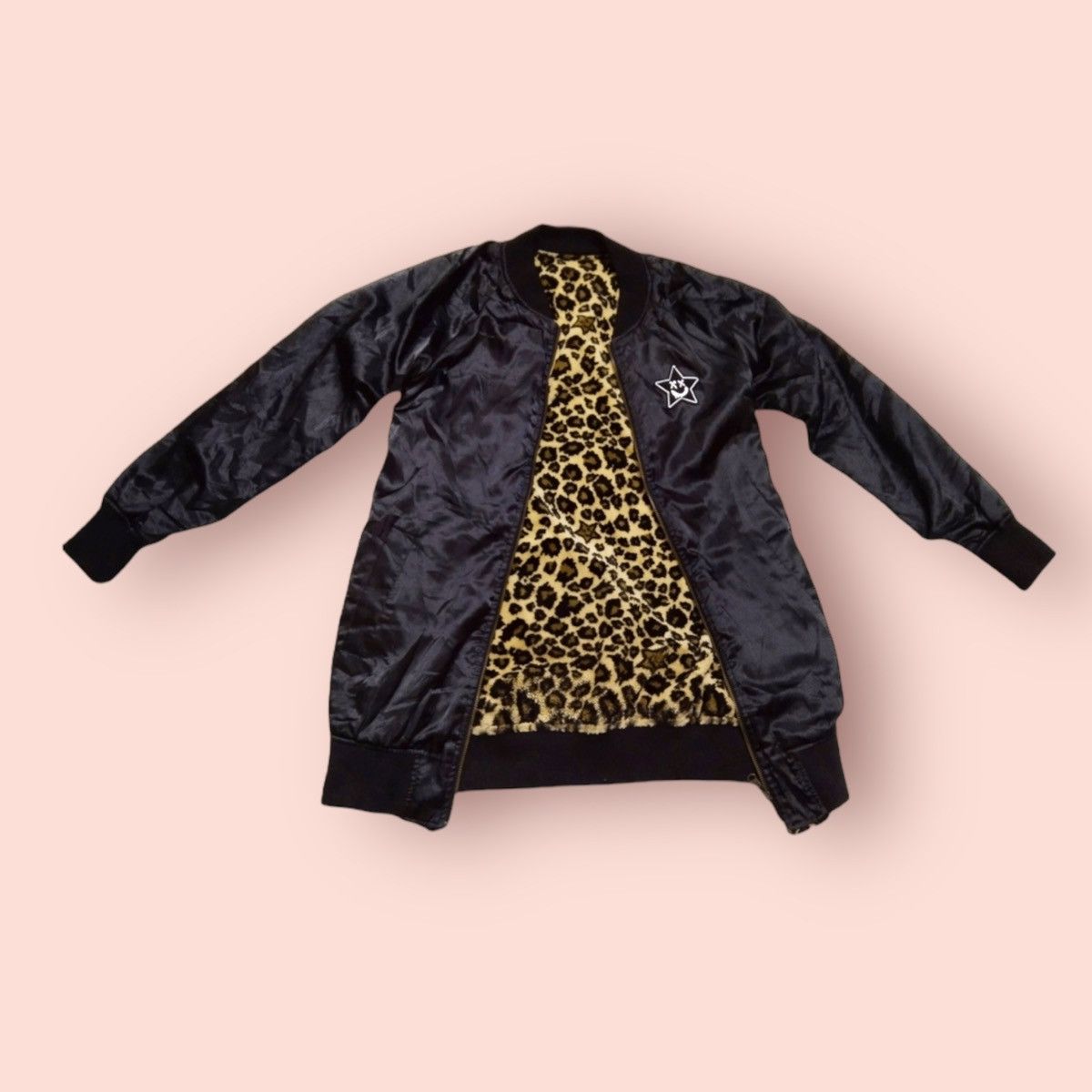 Japanese Brand WORLD WIDE LOVE! REVERSIBLE LONG BOMBER/SHERPA JACKET Size M / US 6-8 / IT 42-44 - 3 Thumbnail