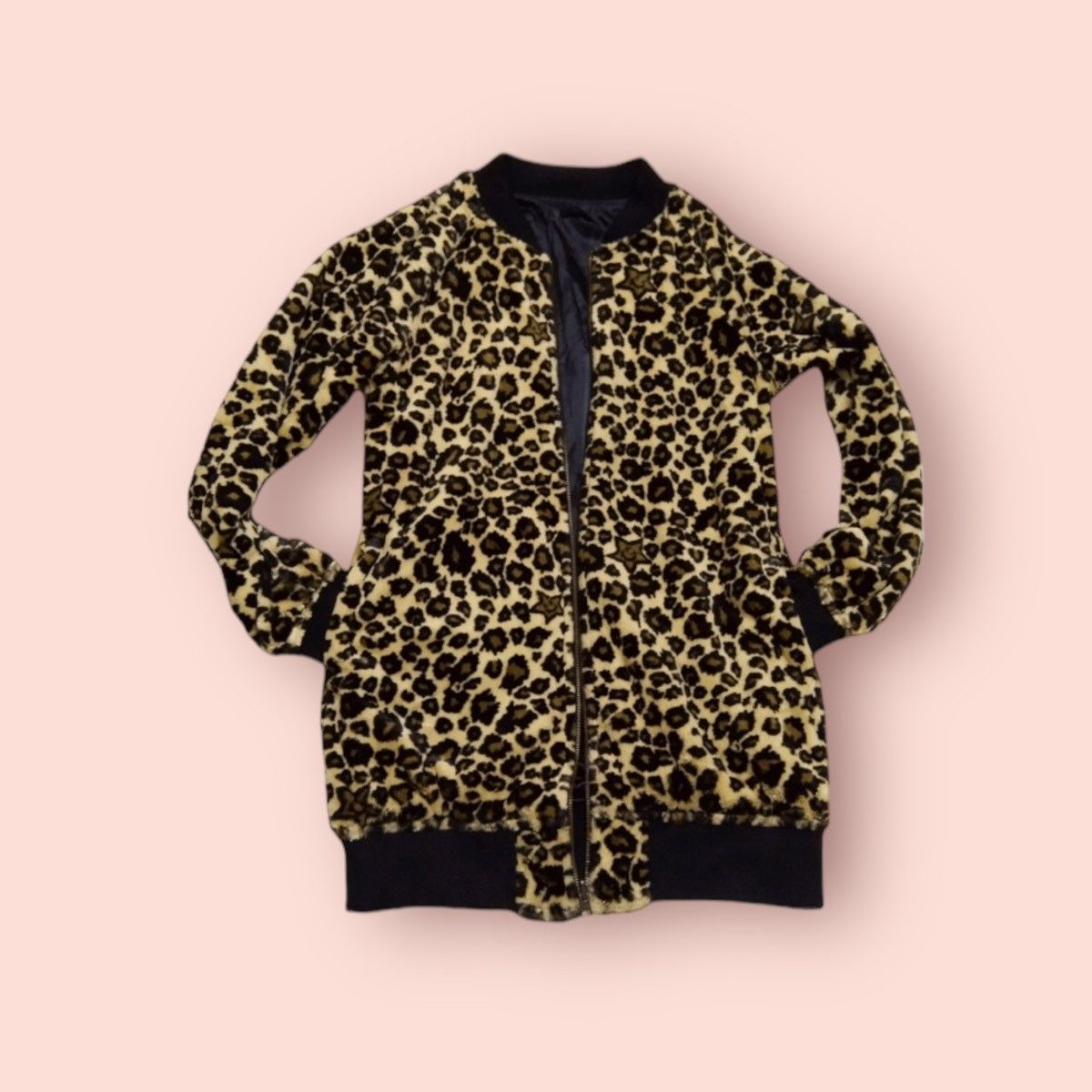 Japanese Brand WORLD WIDE LOVE! REVERSIBLE LONG BOMBER/SHERPA JACKET Size M / US 6-8 / IT 42-44 - 4 Thumbnail