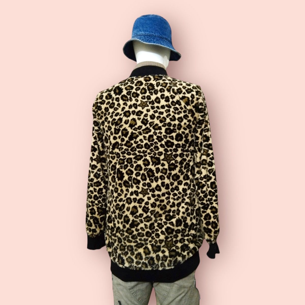 Japanese Brand WORLD WIDE LOVE! REVERSIBLE LONG BOMBER/SHERPA JACKET Size M / US 6-8 / IT 42-44 - 16 Thumbnail
