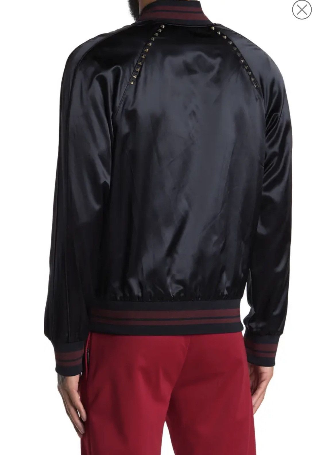 Valentino Valentino 'Untitled' Bi-Color Bomber Jacket Size US XL / EU 56 / 4 - 8 Thumbnail