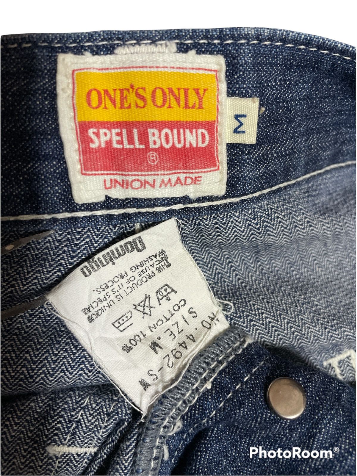 Japanese Brand × Spellbound Rare Spellbound Denim Short Pants Size US 32 / EU 48 - 4 Thumbnail