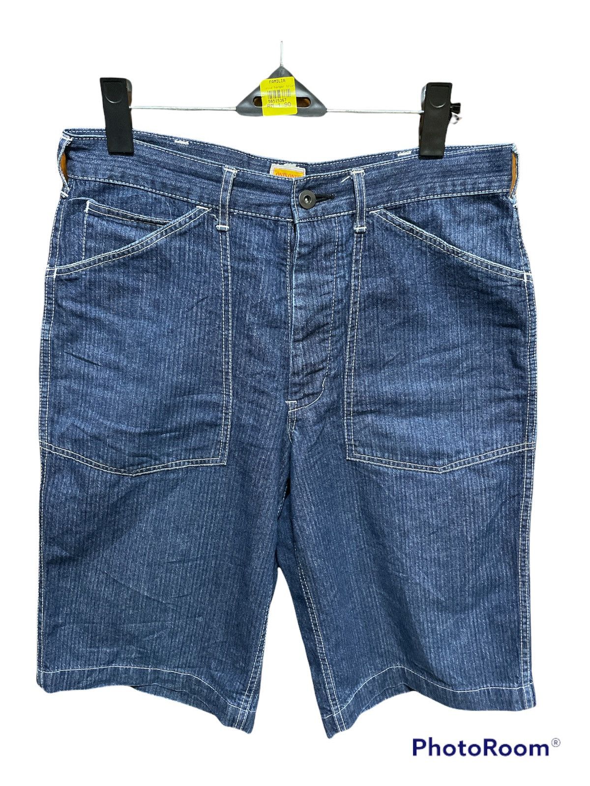 Japanese Brand × Spellbound Rare Spellbound Denim Short Pants Size US 32 / EU 48 - 1 Thumbnail