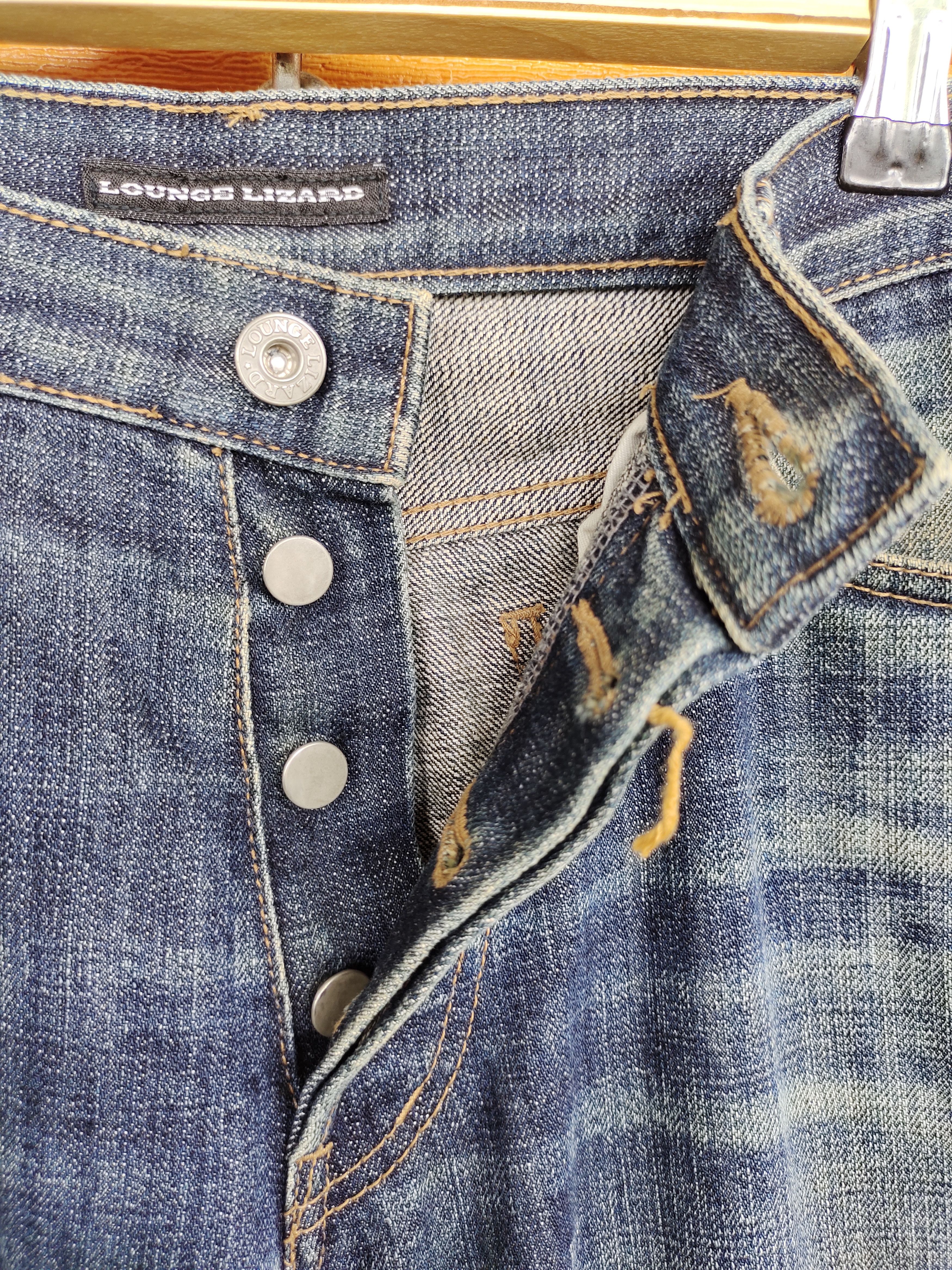 Lounge Lizard LOUNGE LIZARD Made In Japan Denim Jeans Size US 32 / EU 48 - 14 Thumbnail