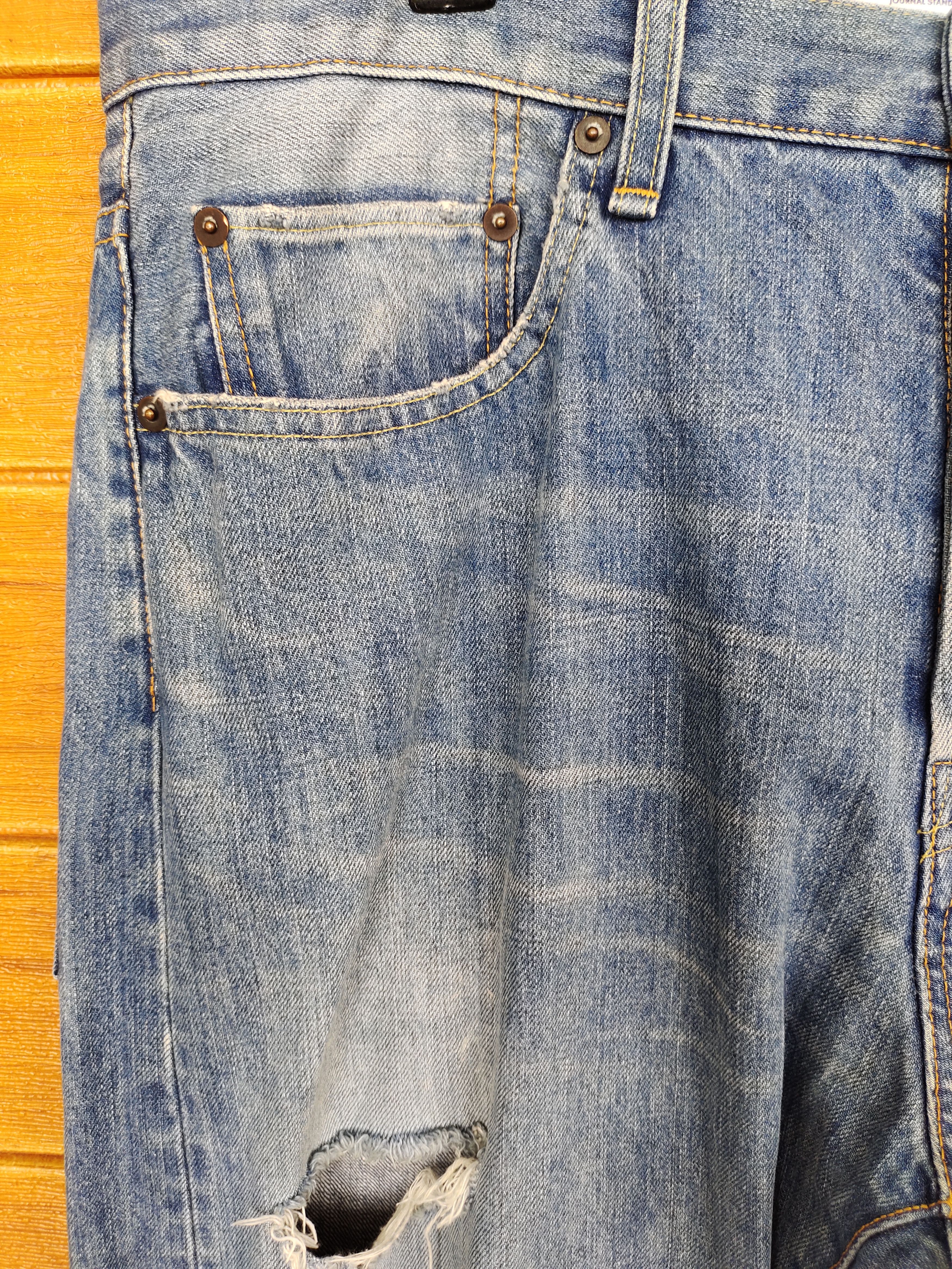14th Addiction JOURNAL STANDARD Distressed Grunge Denim Jeans Size US 34 / EU 50 - 3 Thumbnail