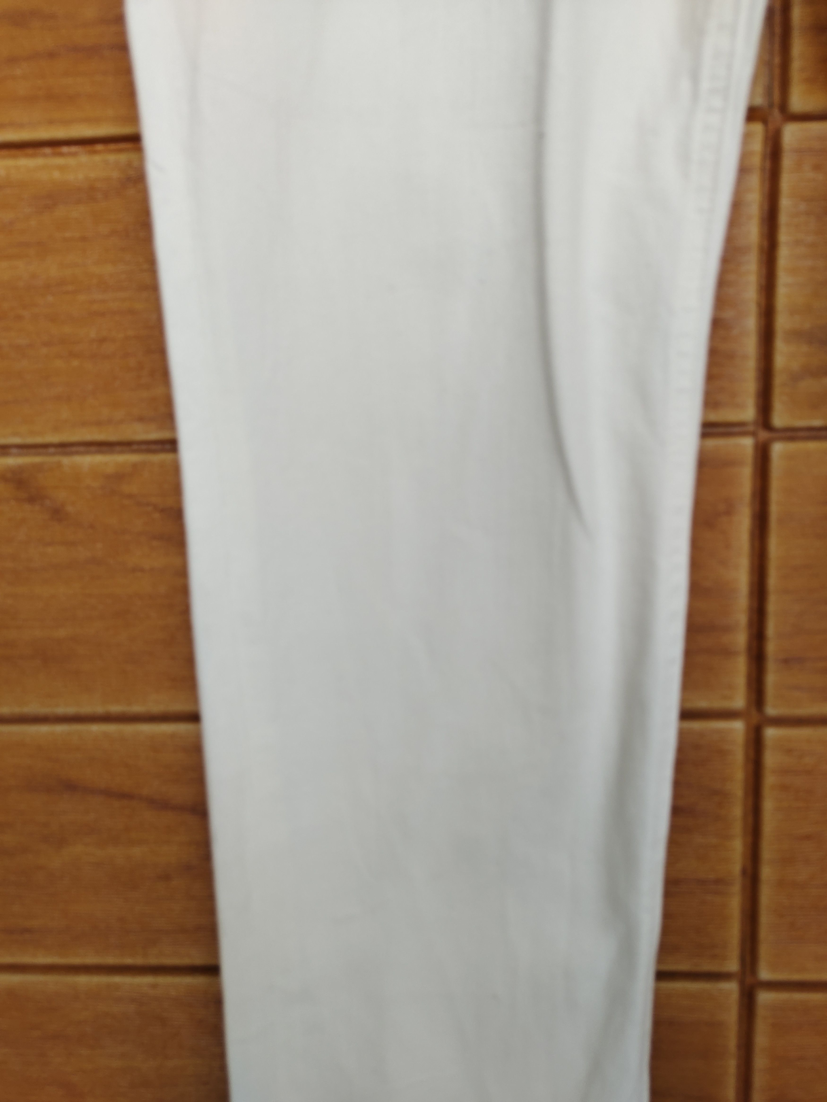 Kim Jones SS02/SS18 KIM JONES White Skinny Denim Jeans Size US 34 / EU 50 - 3 Thumbnail