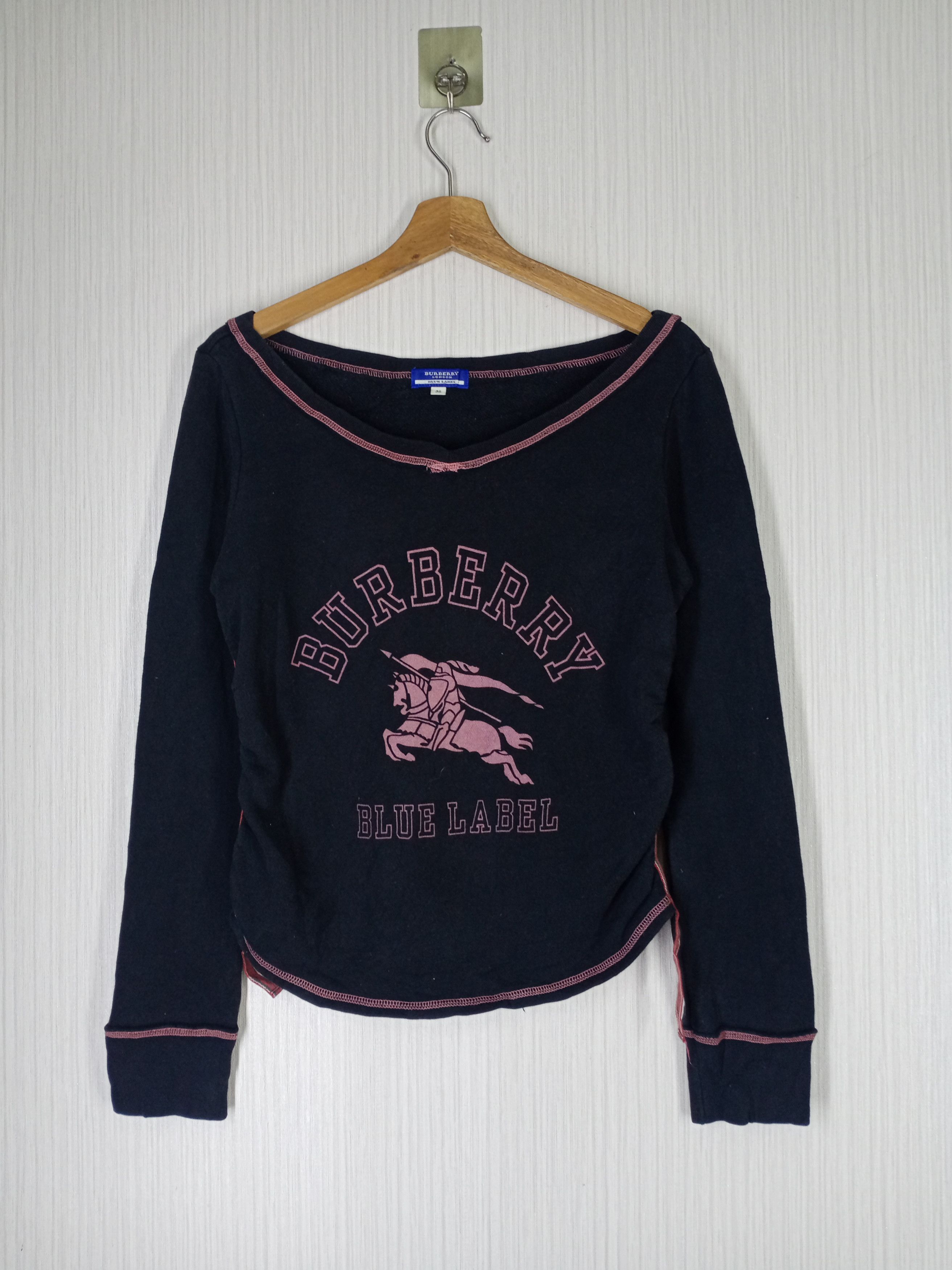 Burberry RARE BURBERRY BLUE LABEL BIG LOGO Size US S / EU 44-46 / 1 - 1 Thumbnail