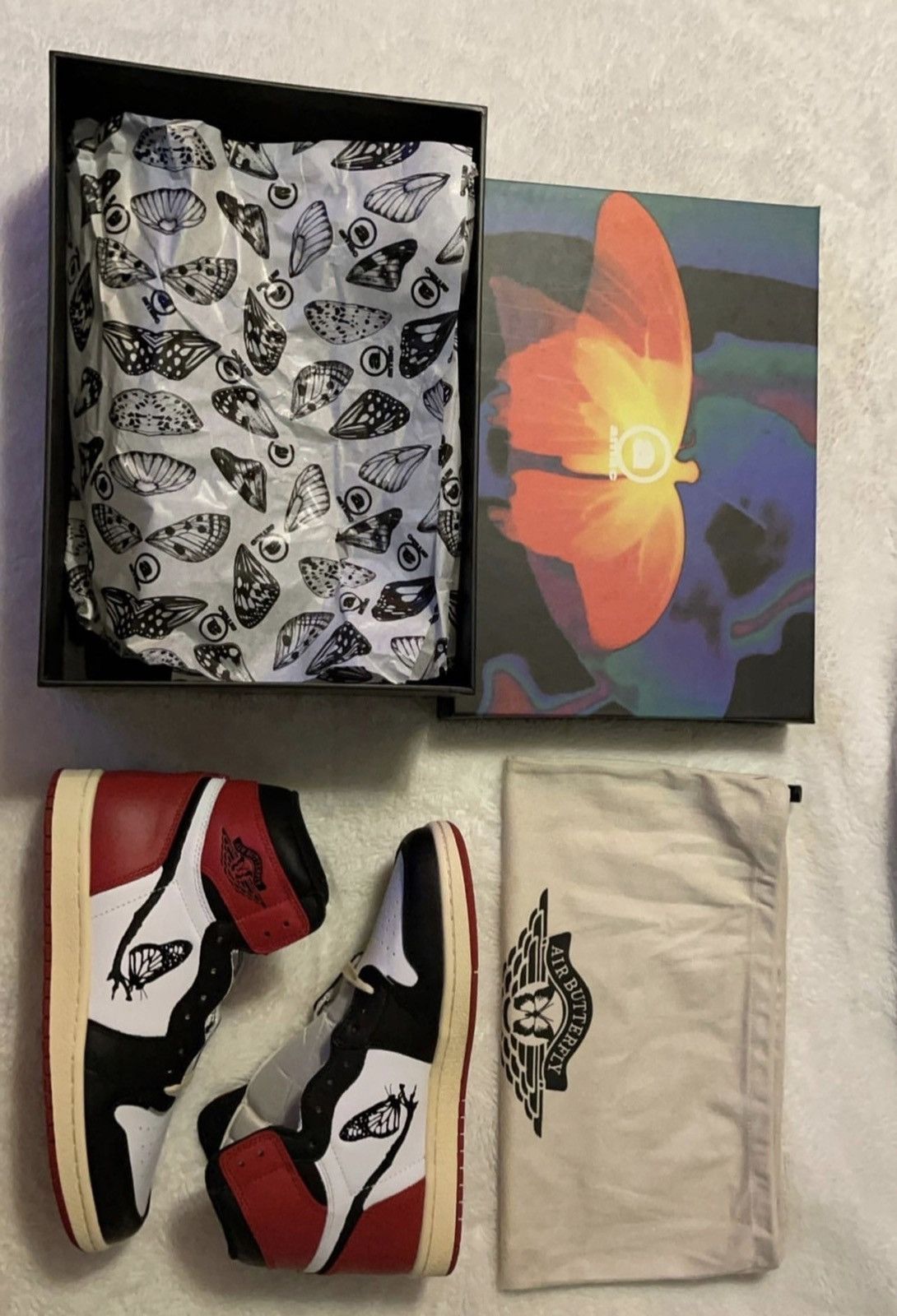 Amac Amac AJ1 Black Toe | Grailed