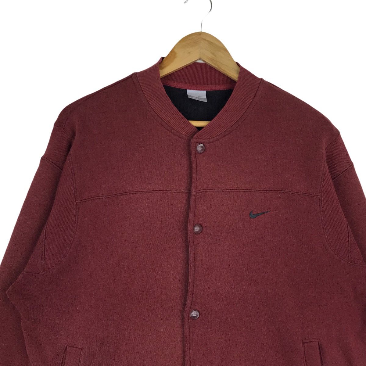 Nike Vintage Y2K Nike Swoosh Essentials Varsity Sweatshirt Size US L / EU 52-54 / 3 - 2 Thumbnail