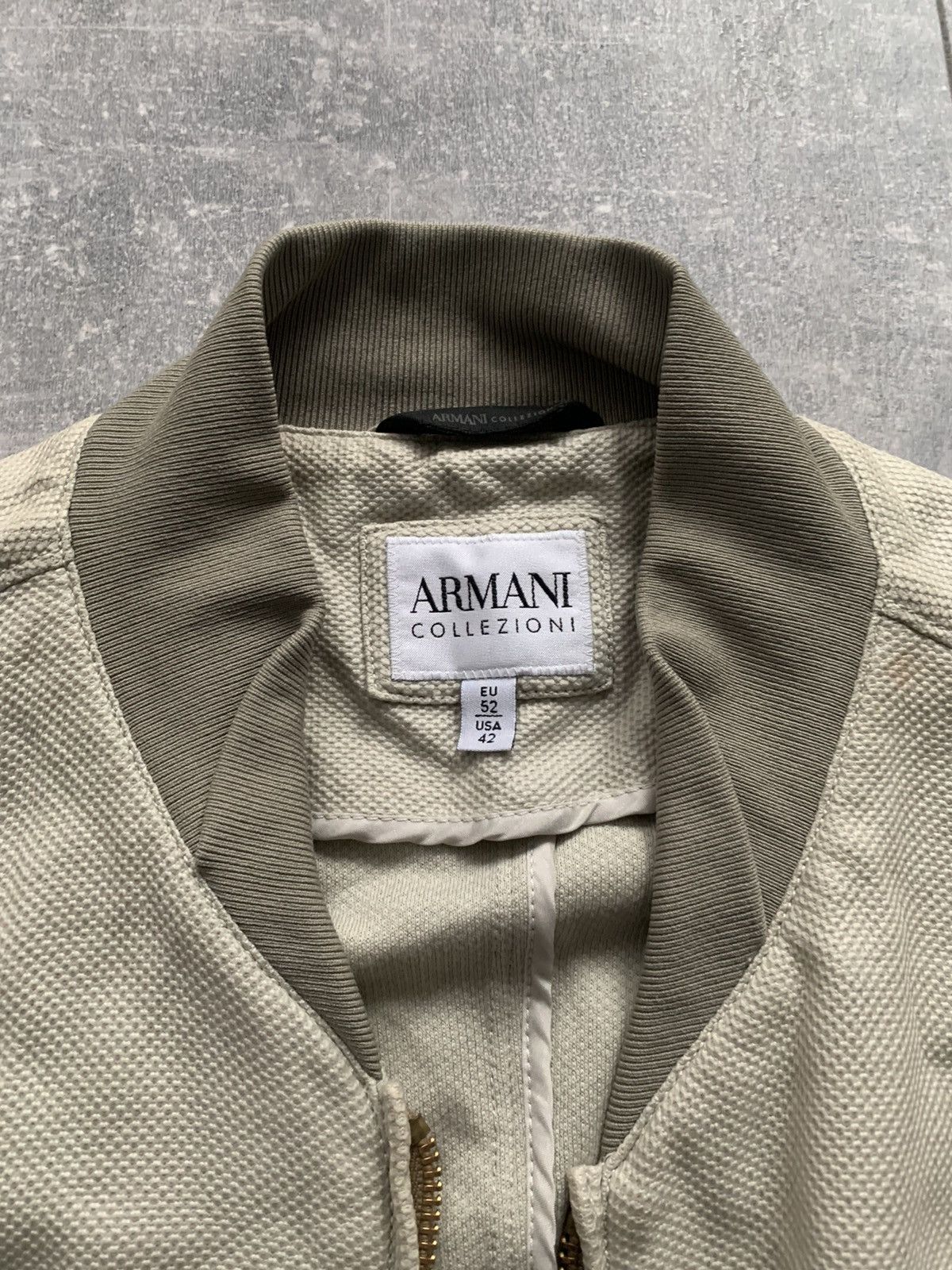 Armani Armani Collezioni beige bomber Size US L / EU 52-54 / 3 - 18 Thumbnail