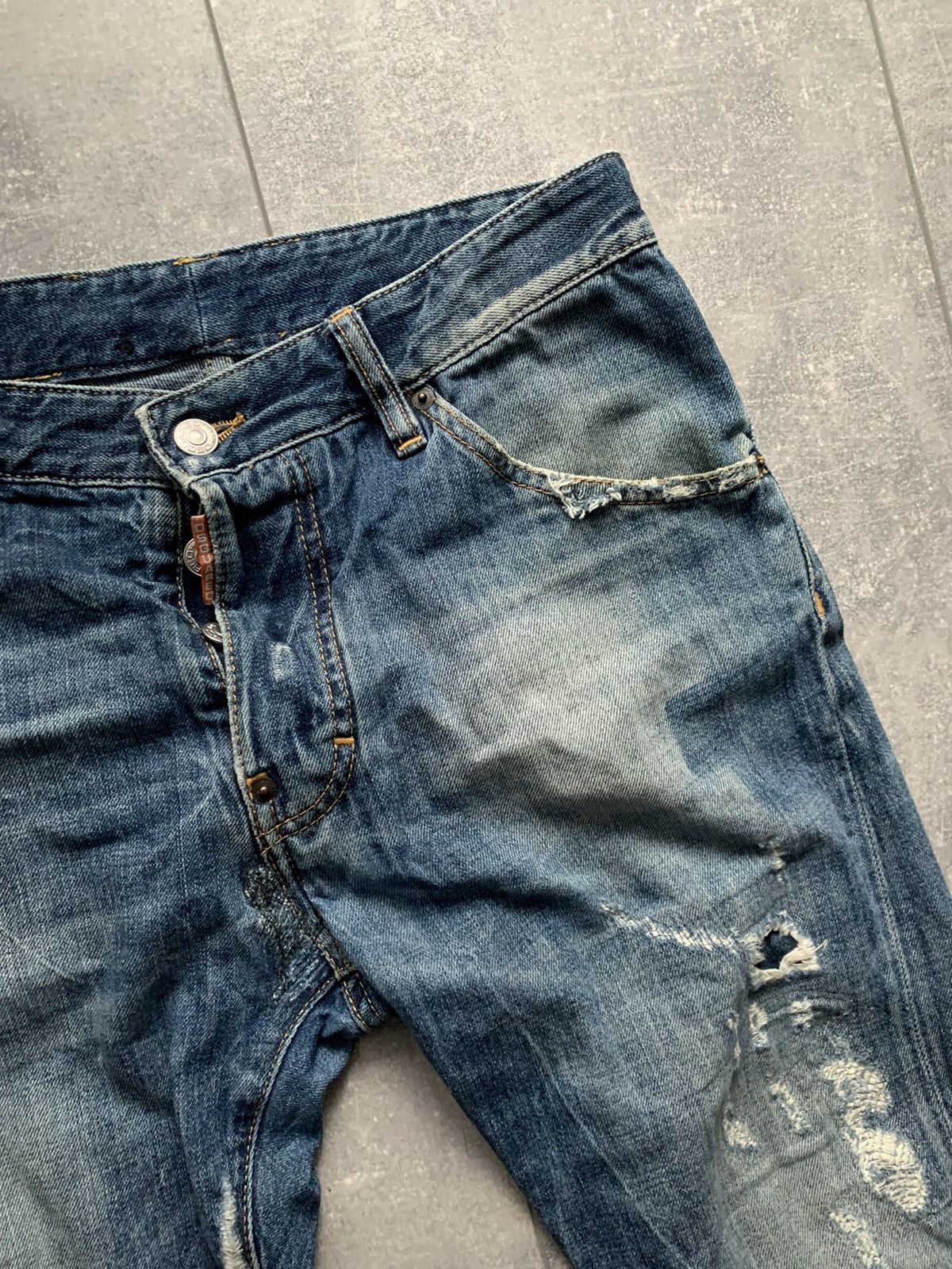 Dsquared2 Dsquared2 denim jeans slim distressed Size US 32 / EU 48 - 8 Thumbnail