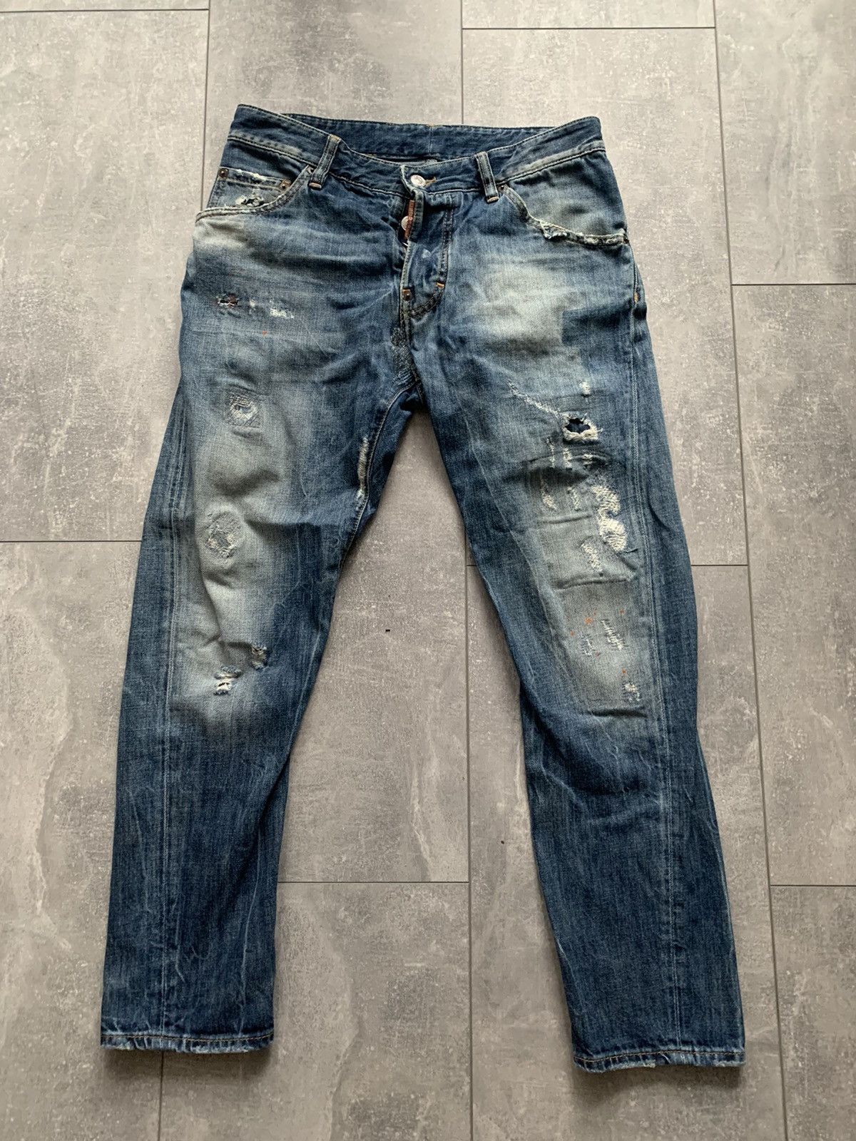 Dsquared2 Dsquared2 denim jeans slim distressed Size US 32 / EU 48 - 2 Thumbnail