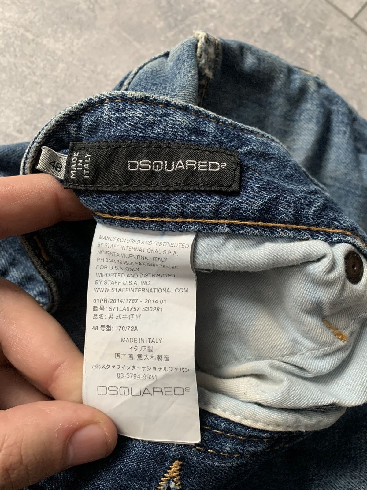 Dsquared2 Dsquared2 denim jeans slim distressed Size US 32 / EU 48 - 9 Thumbnail