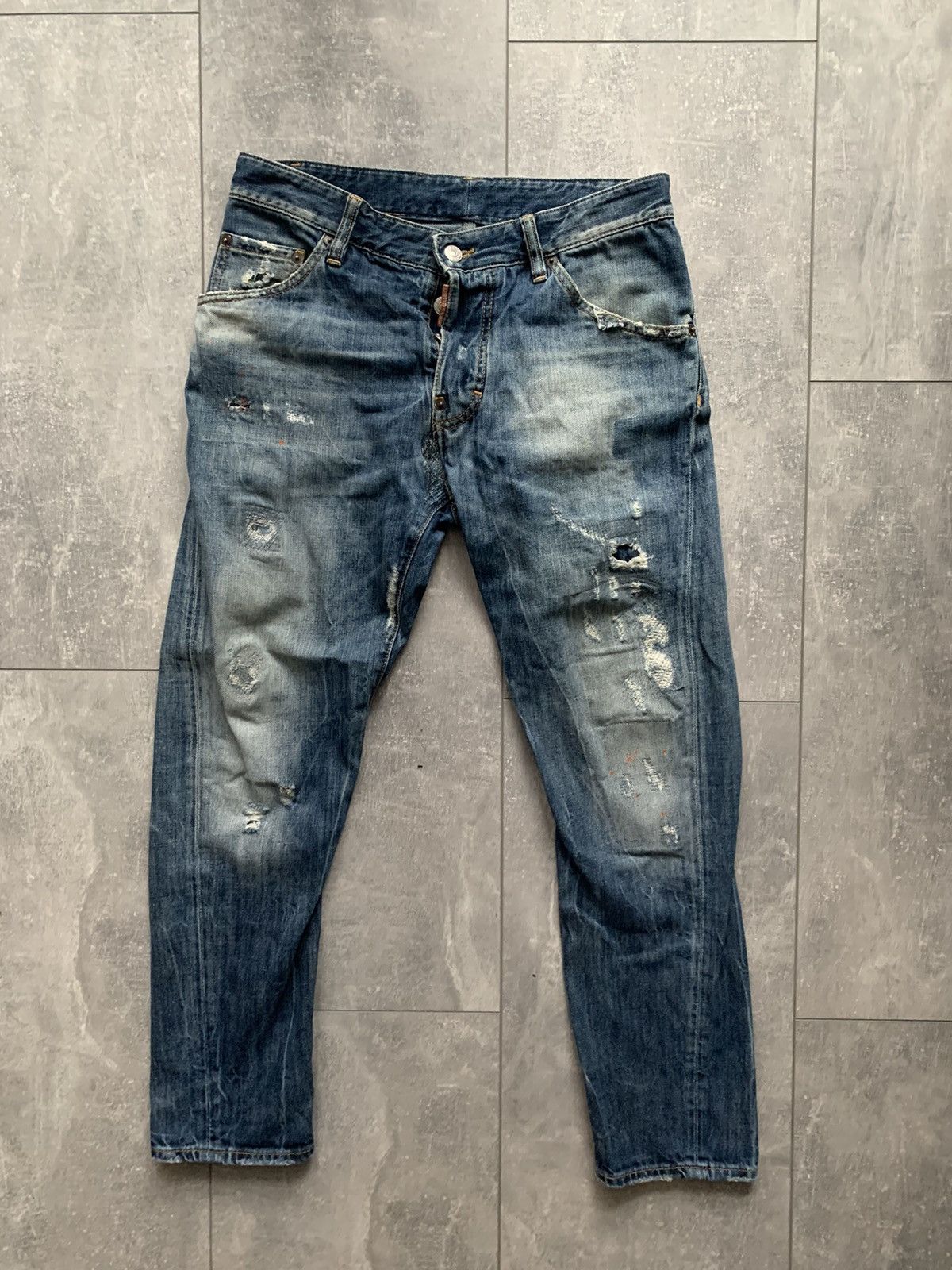 Dsquared2 Dsquared2 denim jeans slim distressed Size US 32 / EU 48 - 1 Thumbnail