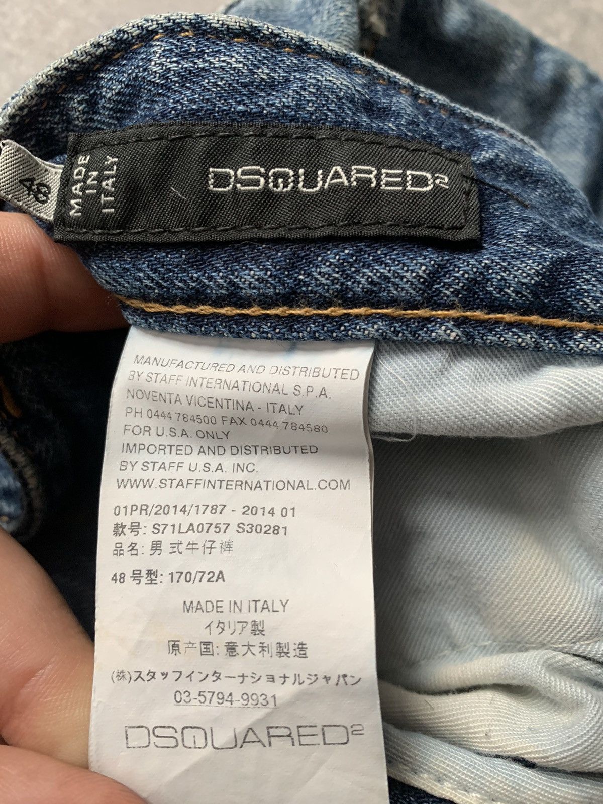Dsquared2 Dsquared2 denim jeans slim distressed Size US 32 / EU 48 - 10 Thumbnail