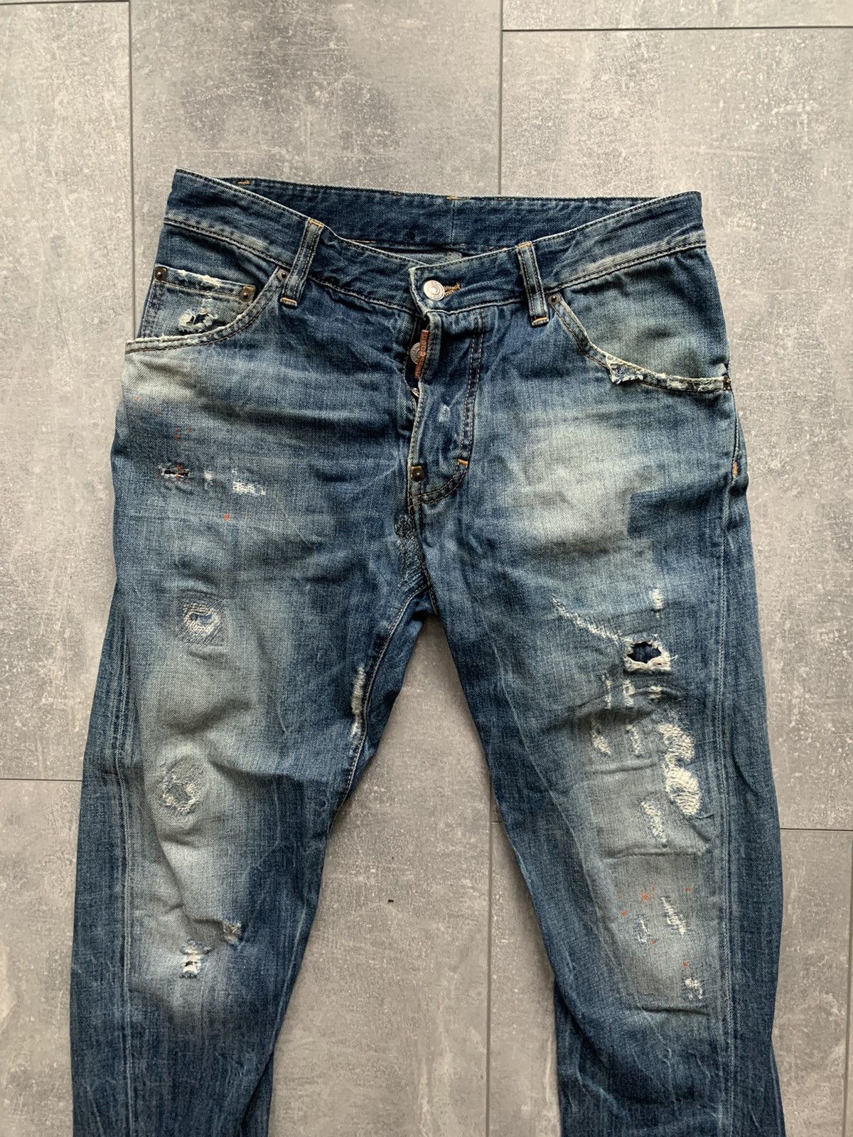 Dsquared2 Dsquared2 denim jeans slim distressed Size US 32 / EU 48 - 3 Thumbnail