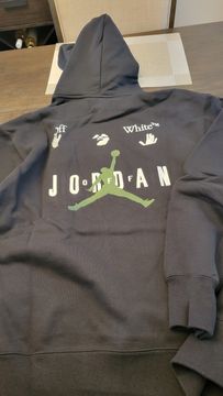 Nike Air Jordan X Off White Hoodie Sail/Fossil Size Sm & Lrg CV0539 134  BNWT