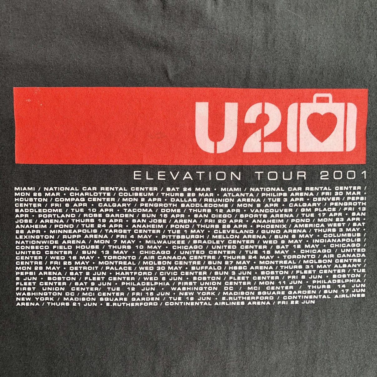 Band Tees Vintage Band U2 Elevation Tour Us 2001 Tee Size US L / EU 52-54 / 3 - 5 Thumbnail