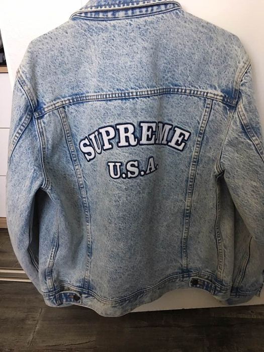 Supreme Denim Trucker Jacket | Grailed