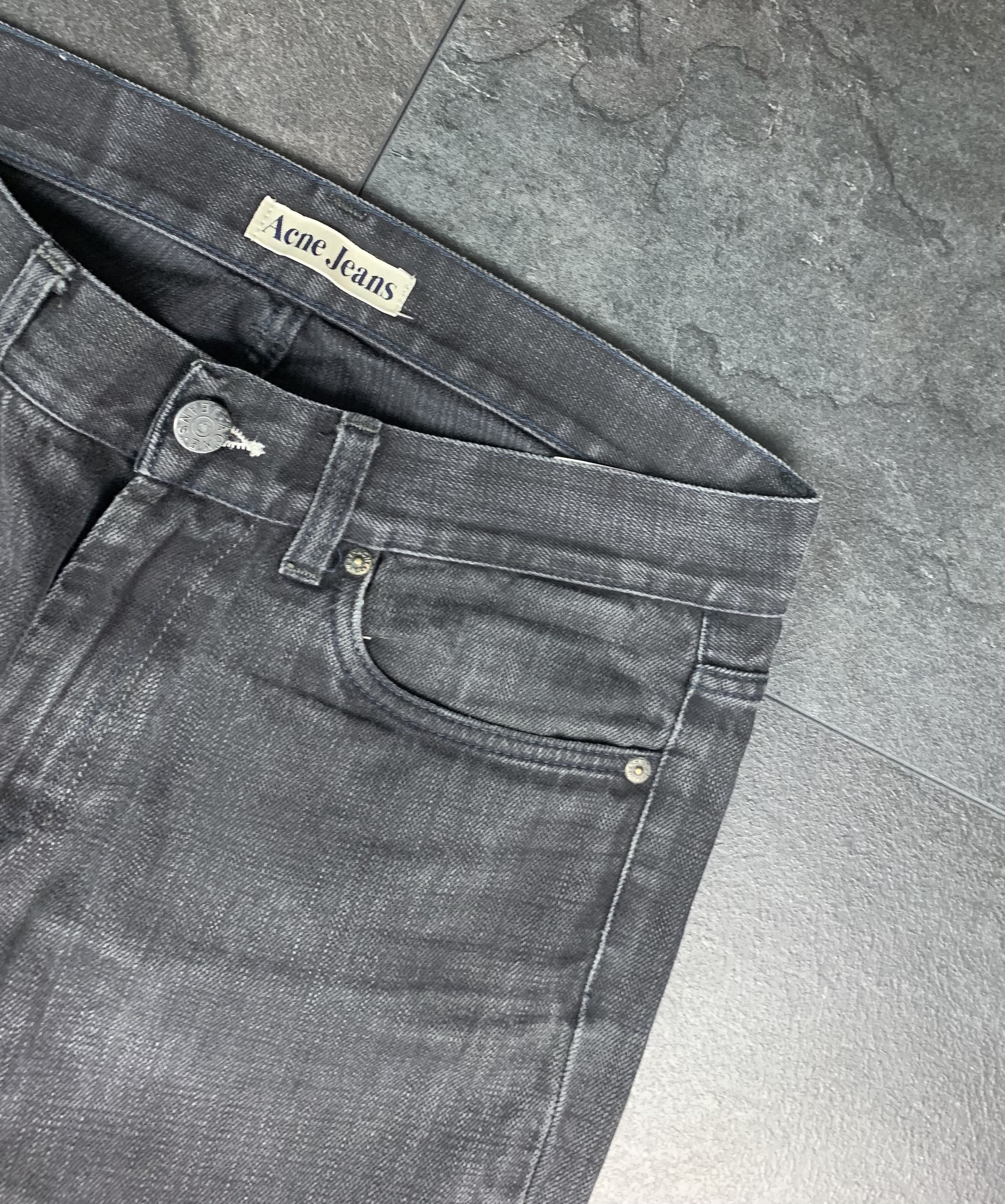 Acne Studios Acne Jeans vintage black denim 31 Size US 31 - 2 Thumbnail