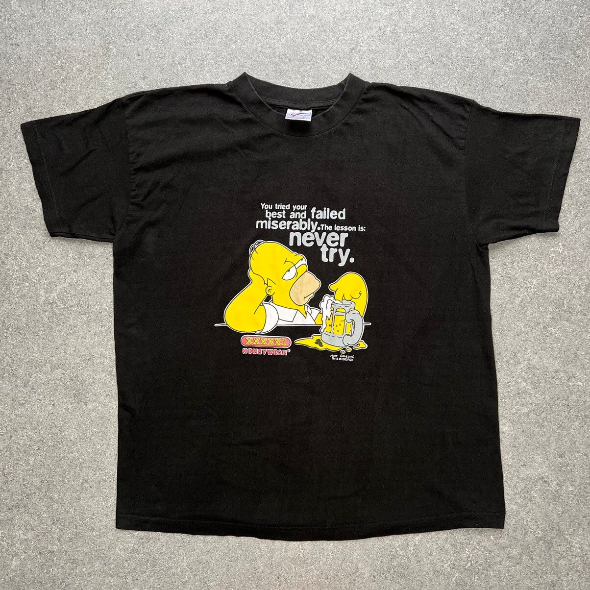 Vintage Vintage Simpsons Graphic T-Shirt 2004 Y2K’s - Men’s Medium Size US M / EU 48-50 / 2 - 1 Preview
