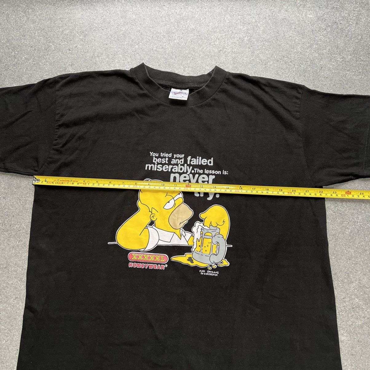 Vintage Vintage Simpsons Graphic T-Shirt 2004 Y2K’s - Men’s Medium Size US M / EU 48-50 / 2 - 9 Thumbnail