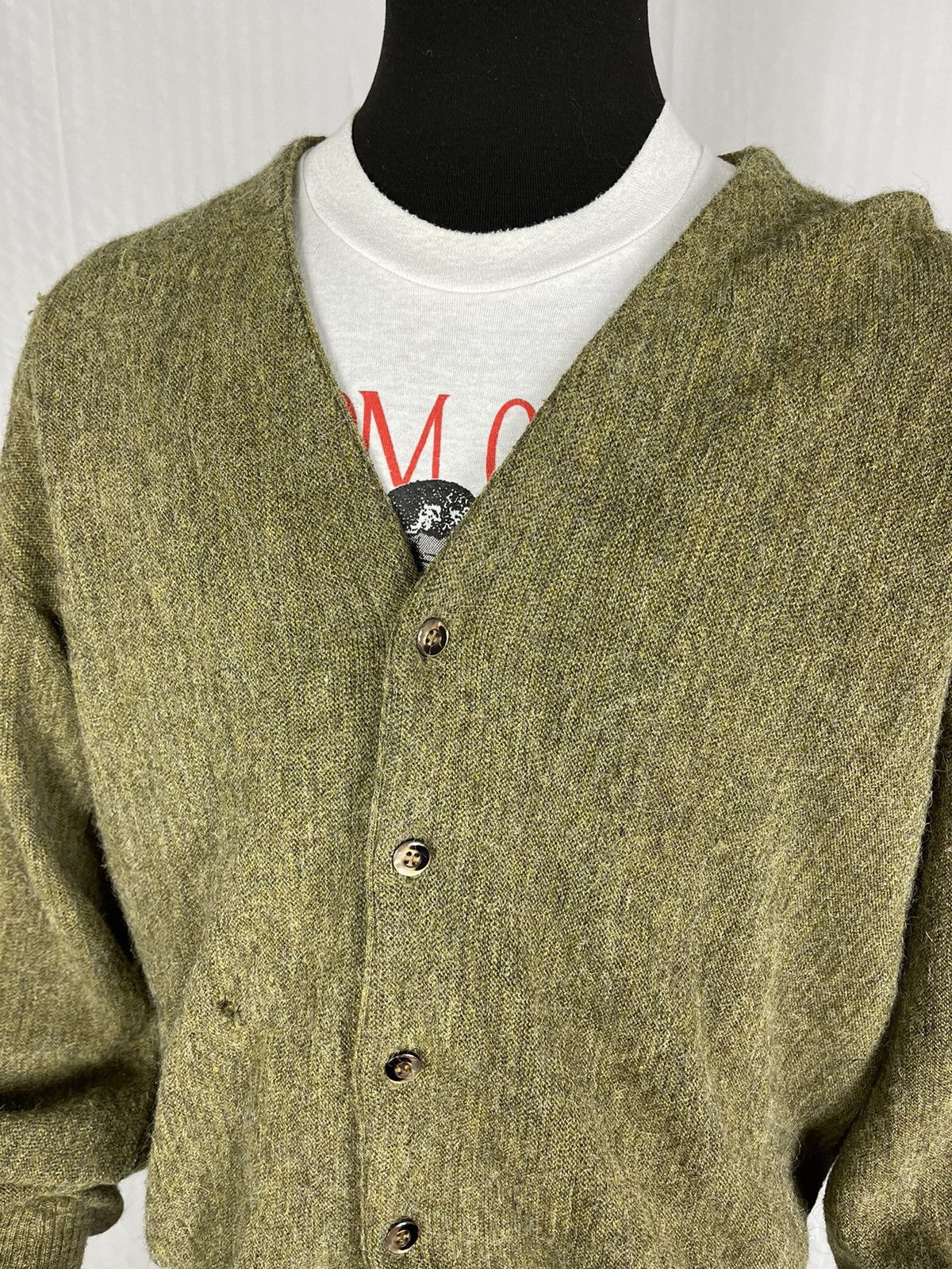 Vintage Vintage 60s Kurt Cobain Distressed Cardigan last drop Size US M / EU 48-50 / 2 - 6 Thumbnail