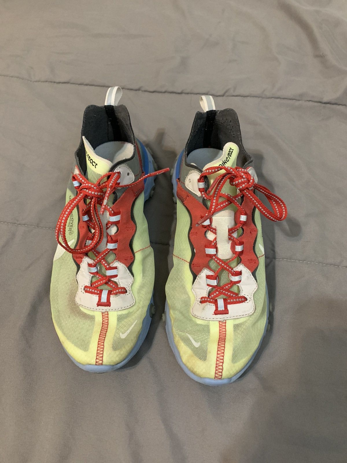 Jun Takahashi × Nike Undercover Nike React Element 87 Volt 2018 Size US 6 / EU 39 - 3 Thumbnail