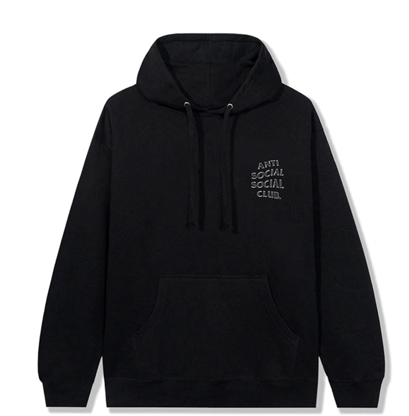 Anti Social Social Club Anti Social Social Club Burnouts Black Hoodie ASSC DS New Size US XL / EU 56 / 4 - 2 Thumbnail