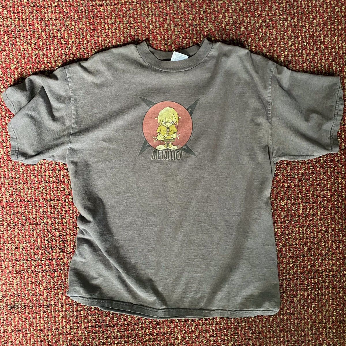 Metallica × Tour Tee × Vintage Vintage 1999 Metallica Rabbit Squindo ...