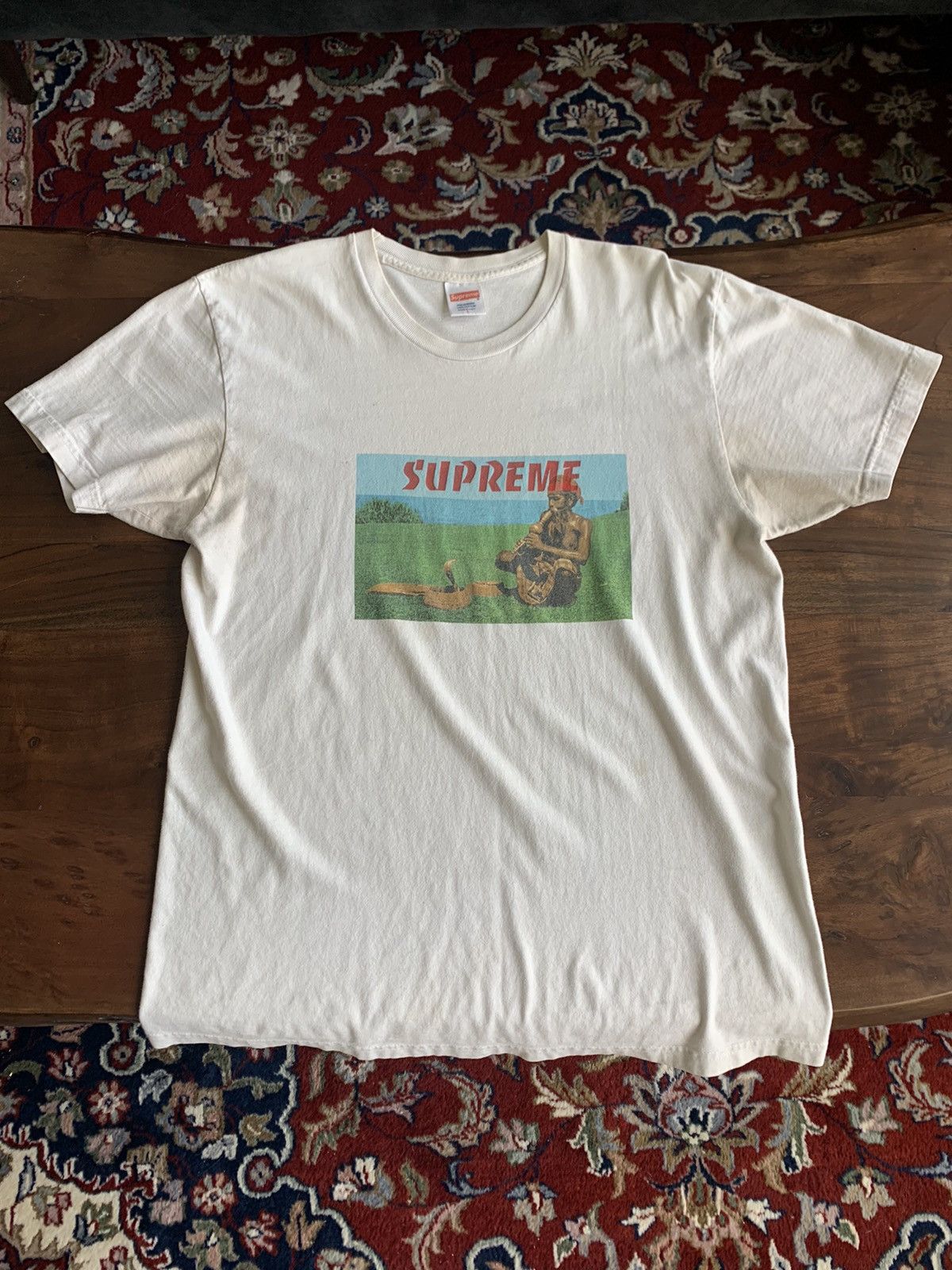 Supreme Snake Charmer Tee Short Sleeve T Shirts