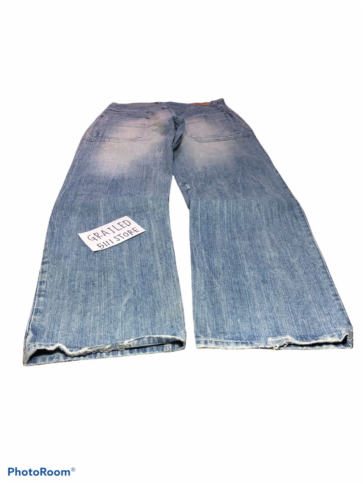 Vans × Vintage VANS Distressed Patches Denim Size US 32 / EU 48 - 5 Thumbnail