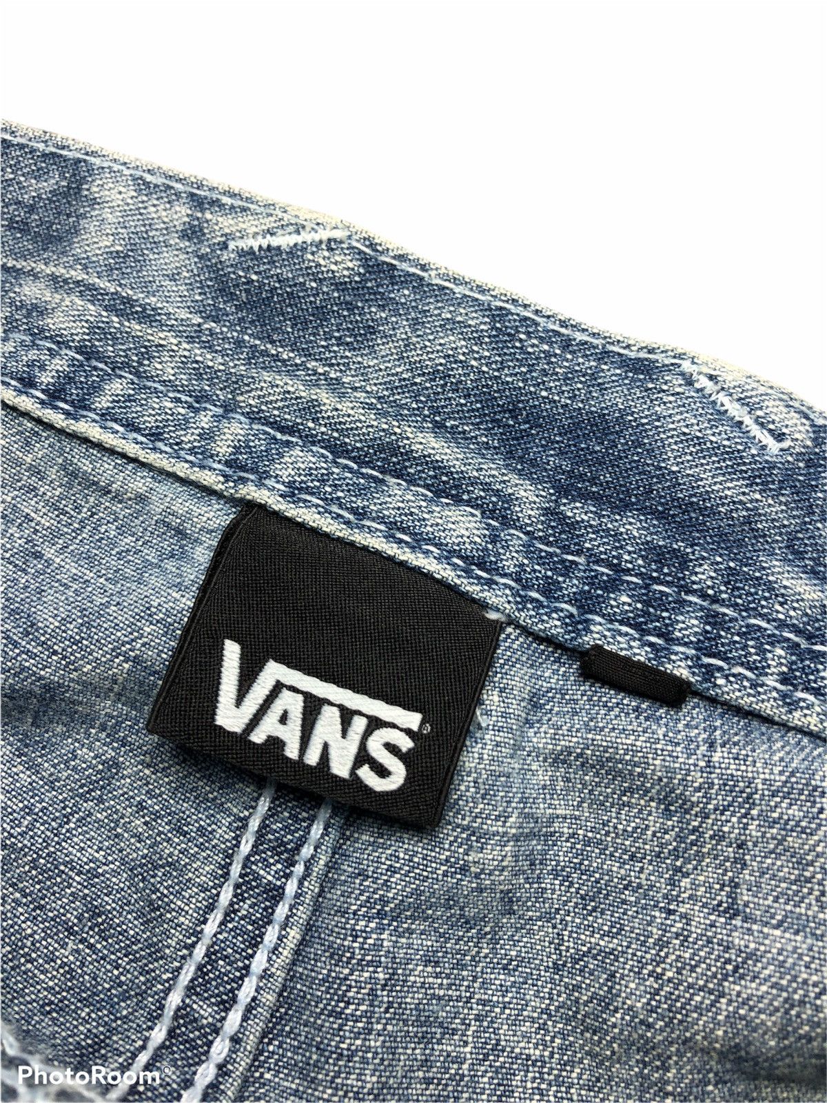 Vans × Vintage VANS Distressed Patches Denim Size US 32 / EU 48 - 9 Thumbnail