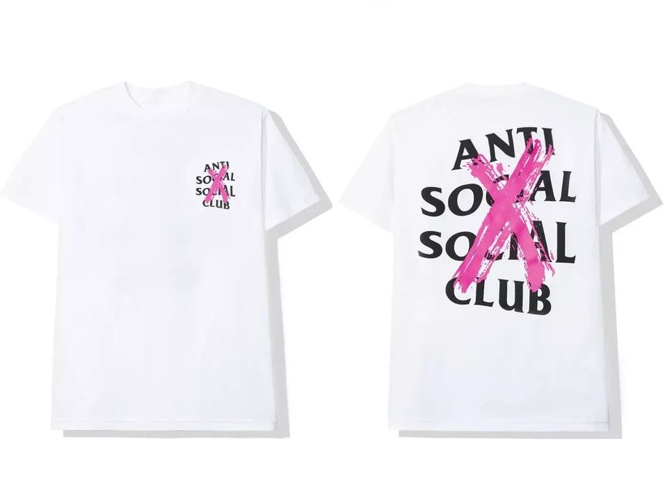 Anti Social Social Club Cancelled T-Shirt Pink