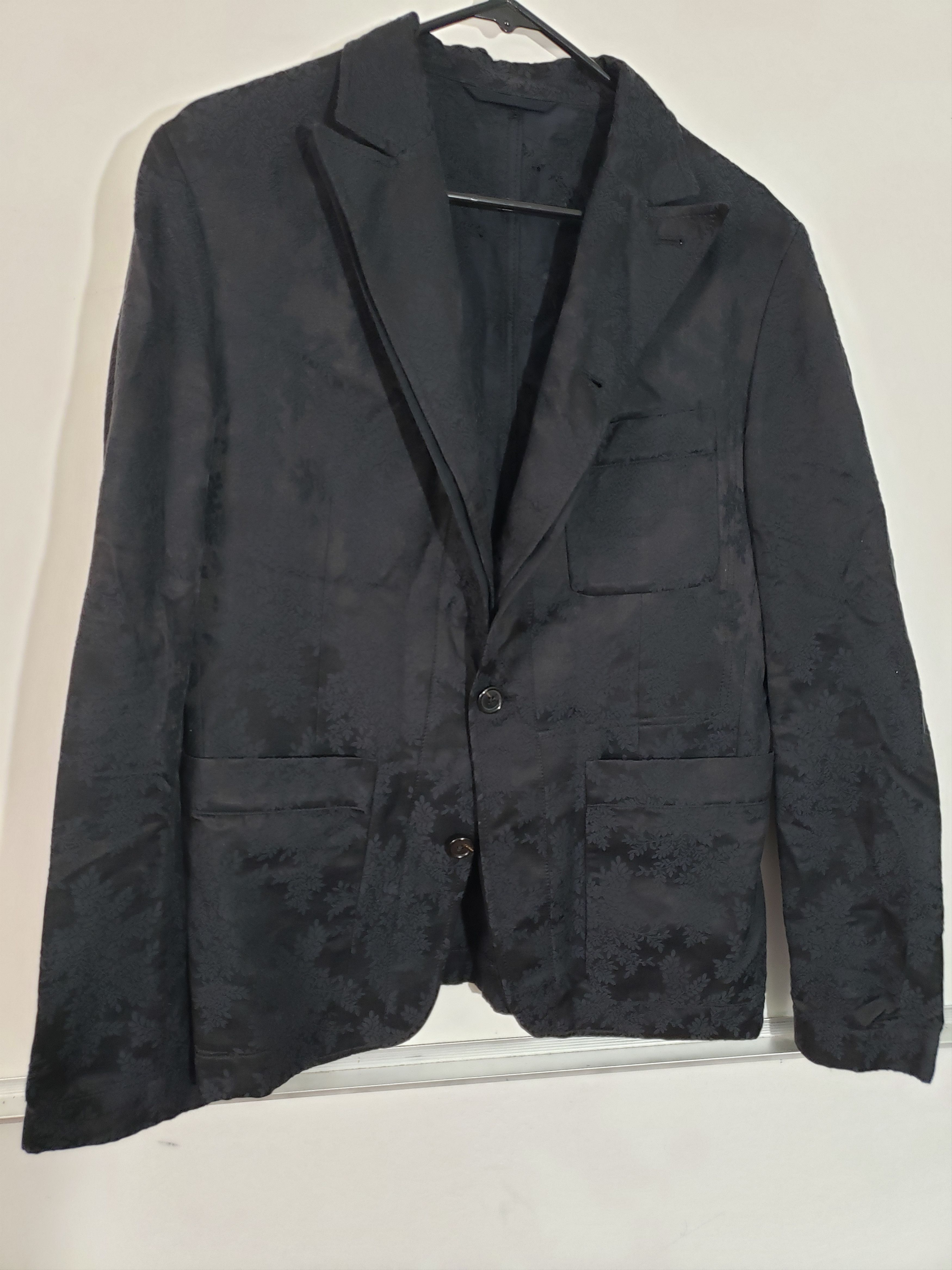 Floral Jacquard Blazer