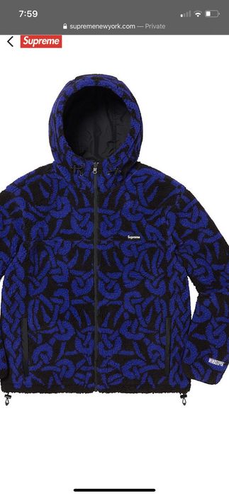 Supreme RARECeltic Knot Reversible Fleece WINDSTOPPER® Hooded