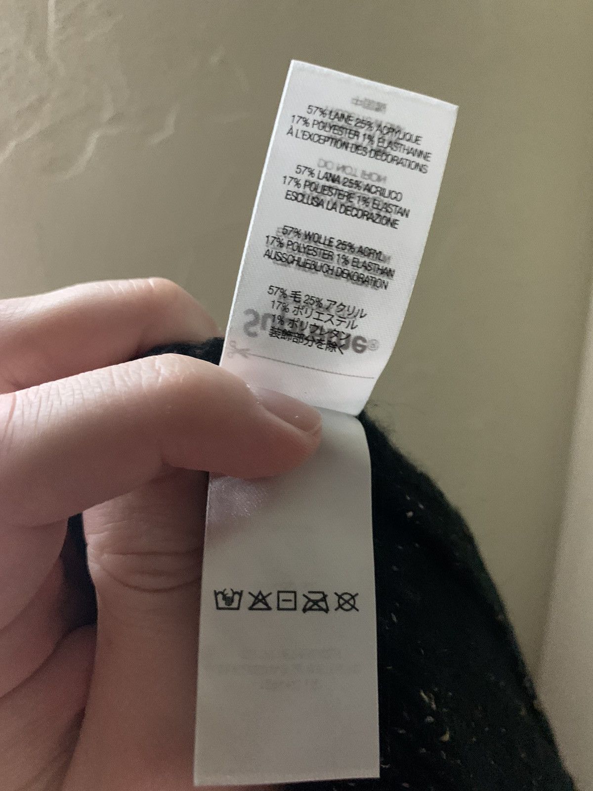 Supreme Supreme Rainbow Speckle Beanie ‘Black’ Size ONE SIZE - 7 Thumbnail