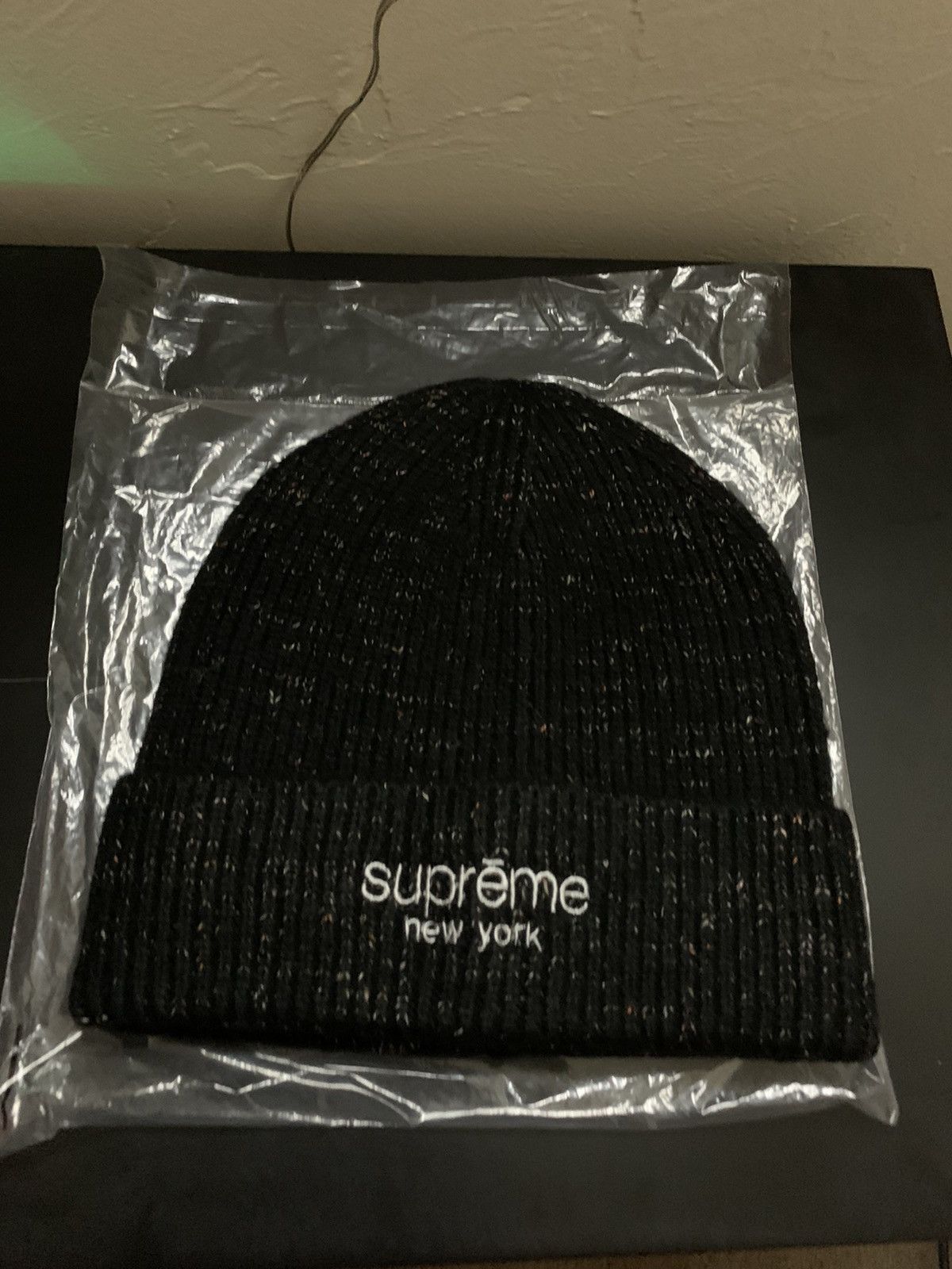Supreme Stripe Speckle Beanie ブラック 19aw Supreme Stripe Speckle Beanie 野村周平 【公式通販】
