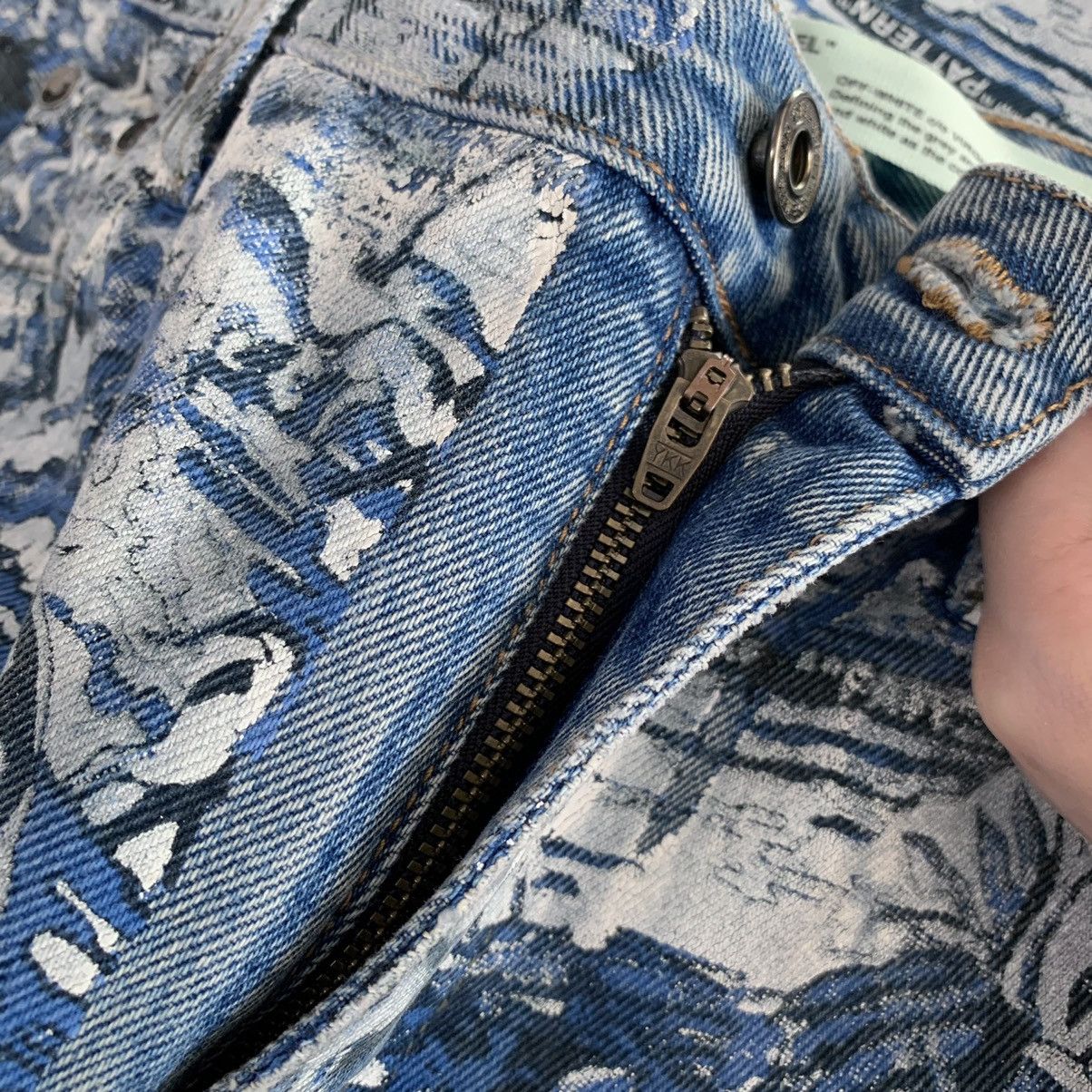 Off-White Hunting party print denim (women’s size 24) Size 24" / US 00 / IT 34 - 19 Thumbnail