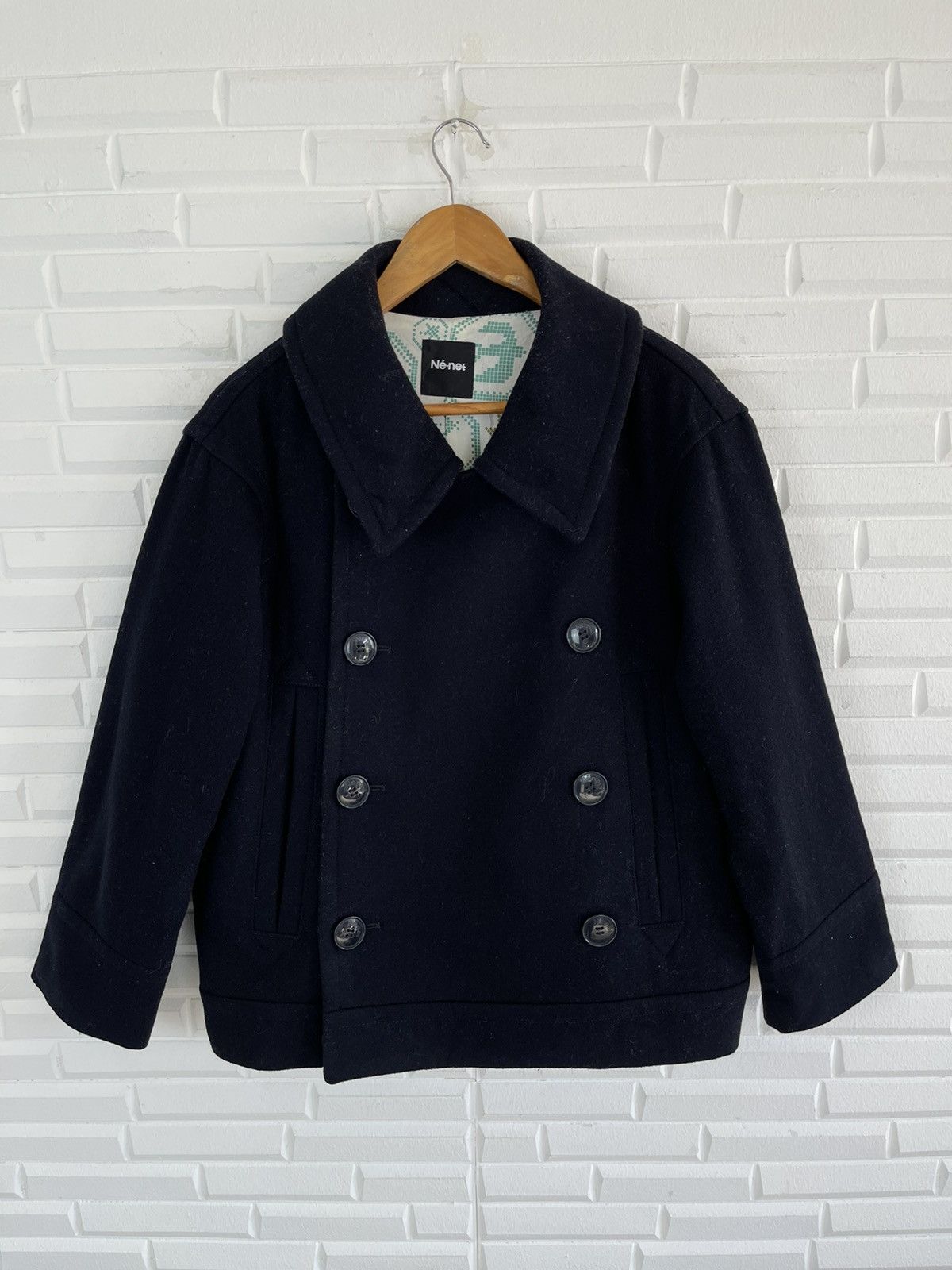 Designer × Issey Miyake Vintage Avant Garde Designer Issey Miyake Caban Jacket Size US M / EU 48-50 / 2 - 1 Thumbnail