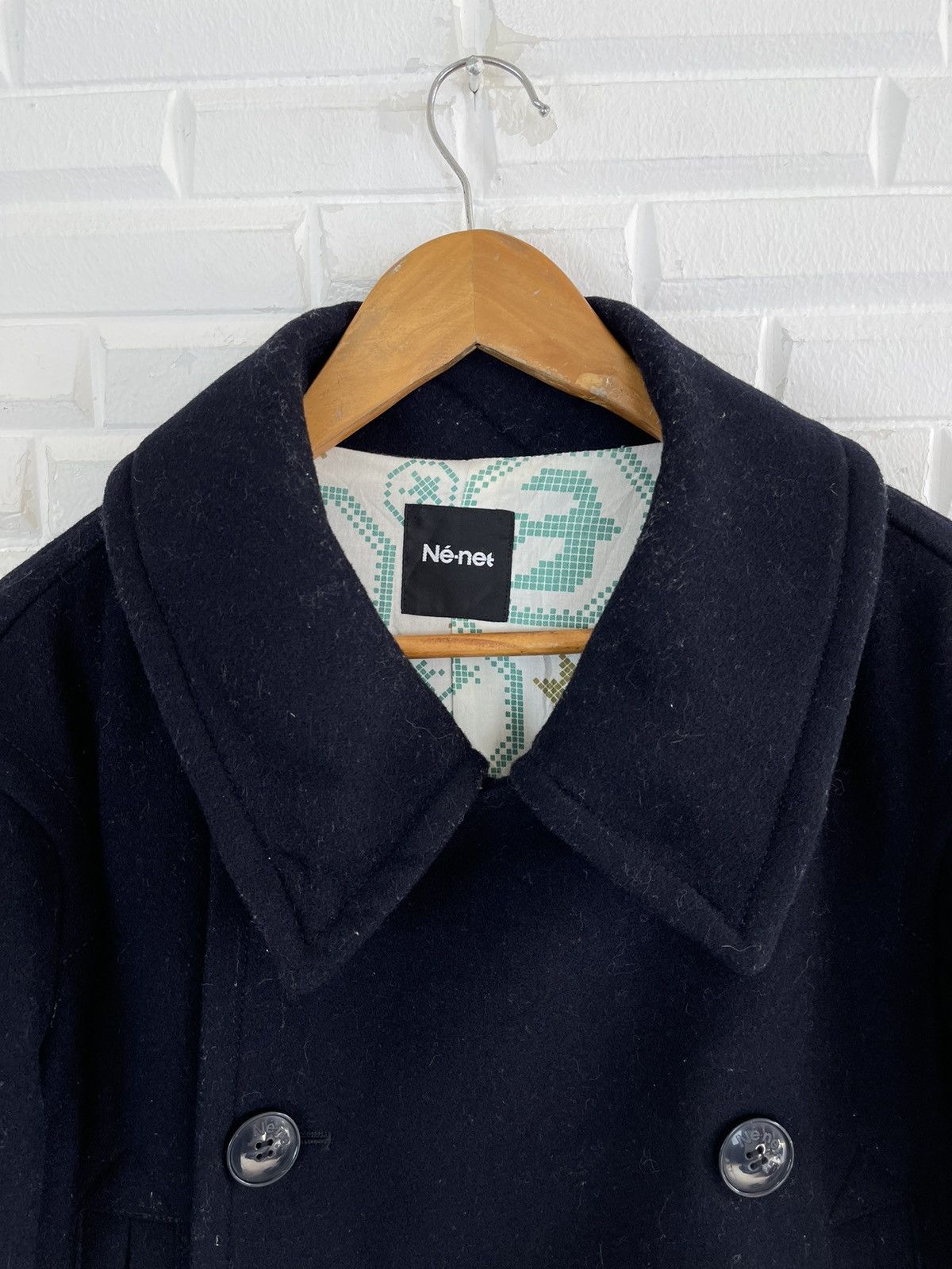 Designer × Issey Miyake Vintage Avant Garde Designer Issey Miyake Caban Jacket Size US M / EU 48-50 / 2 - 3 Thumbnail
