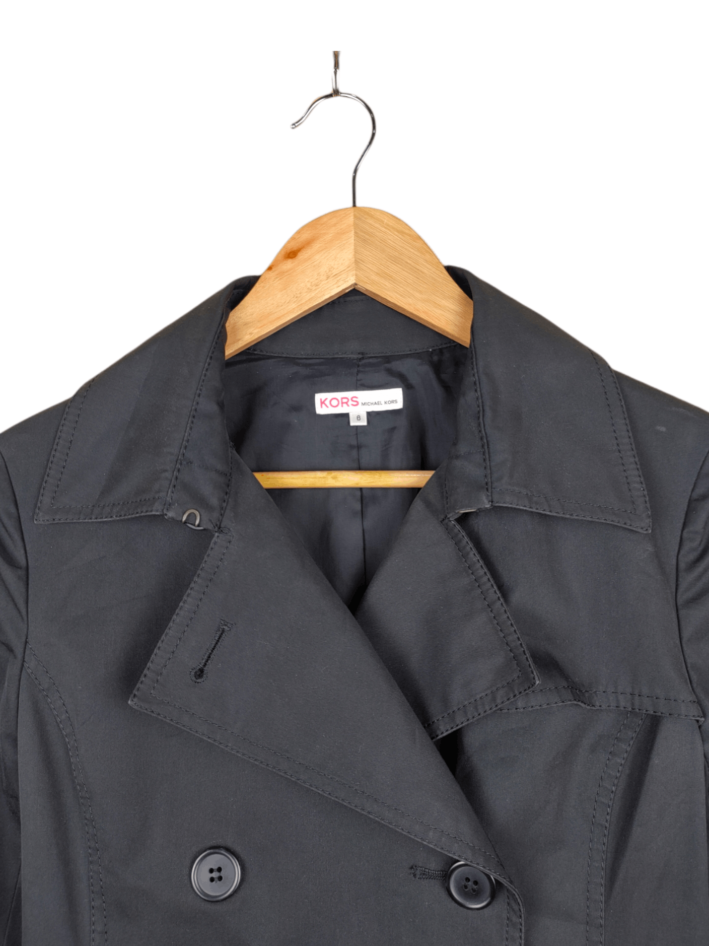 Michael Kors Michael Kors Heavy Double Breasted Trench Coat Size US S / EU 44-46 / 1 - 2 Thumbnail