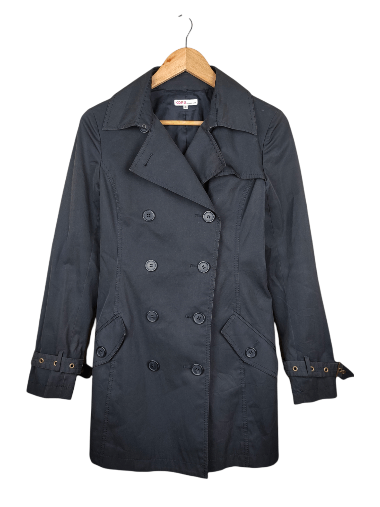 Michael Kors Michael Kors Heavy Double Breasted Trench Coat Size US S / EU 44-46 / 1 - 1 Thumbnail